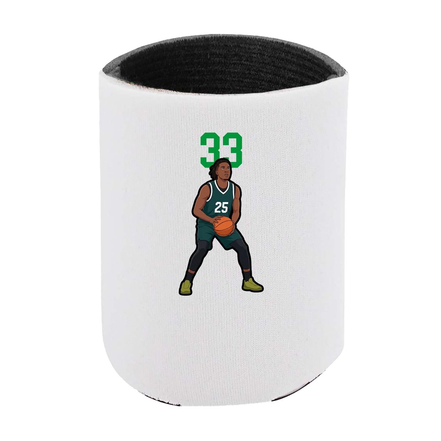 Can Holder — Number Top in White