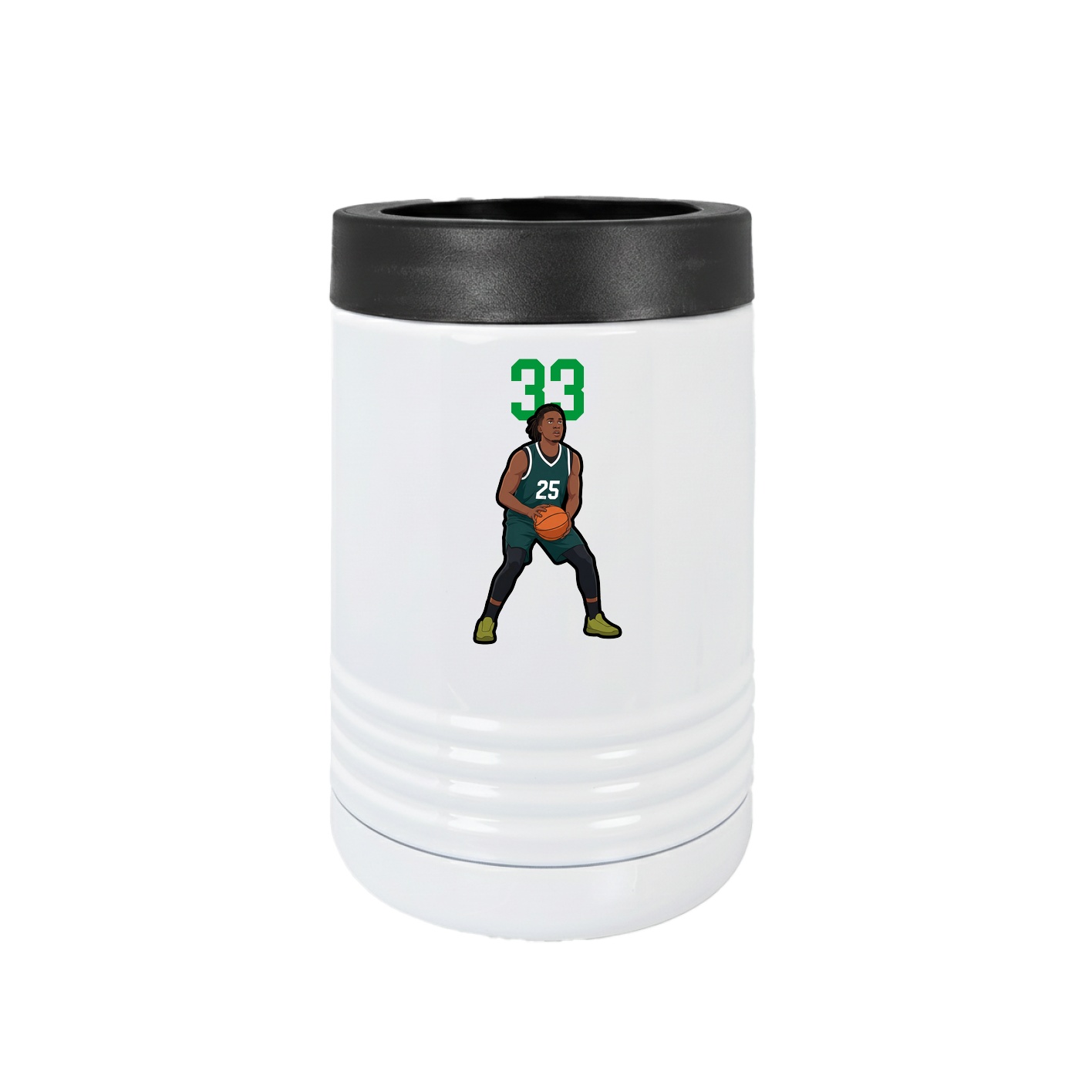 Beverage Holder — Number Top in White
