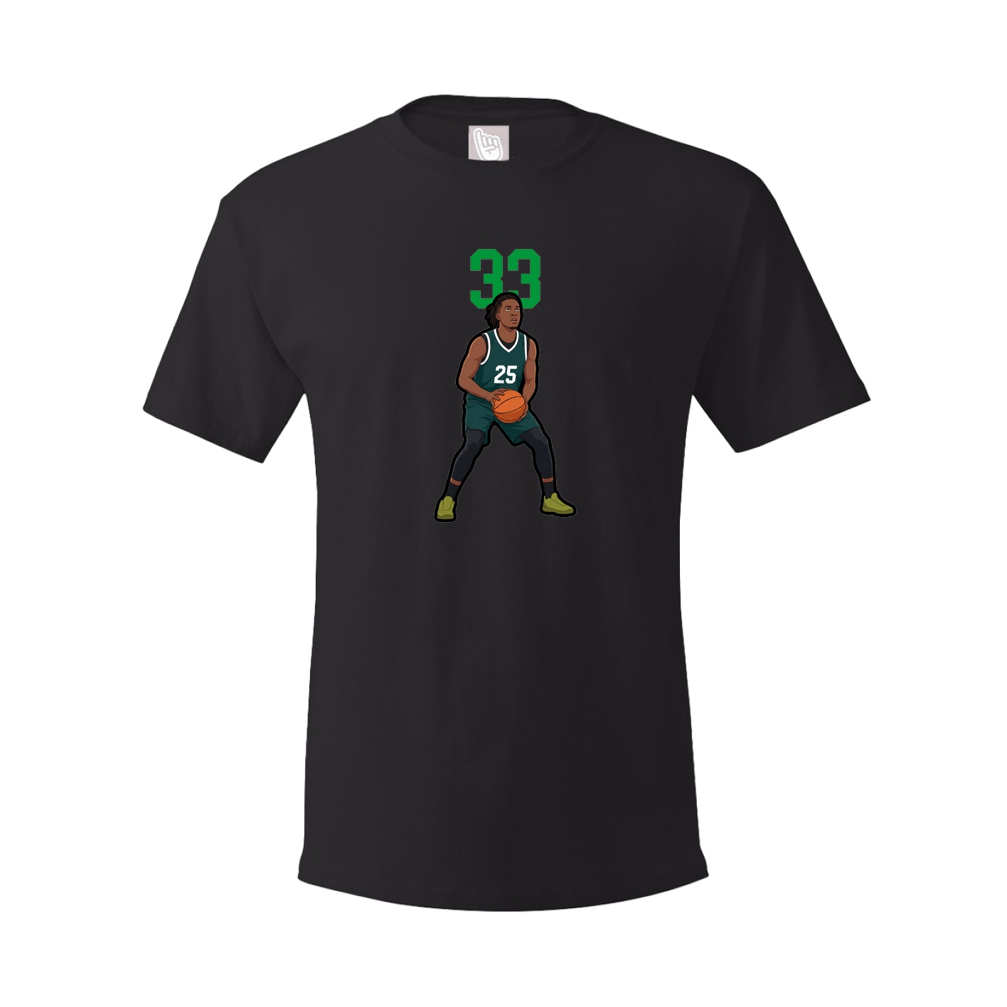 Tee — Number Top in Black
