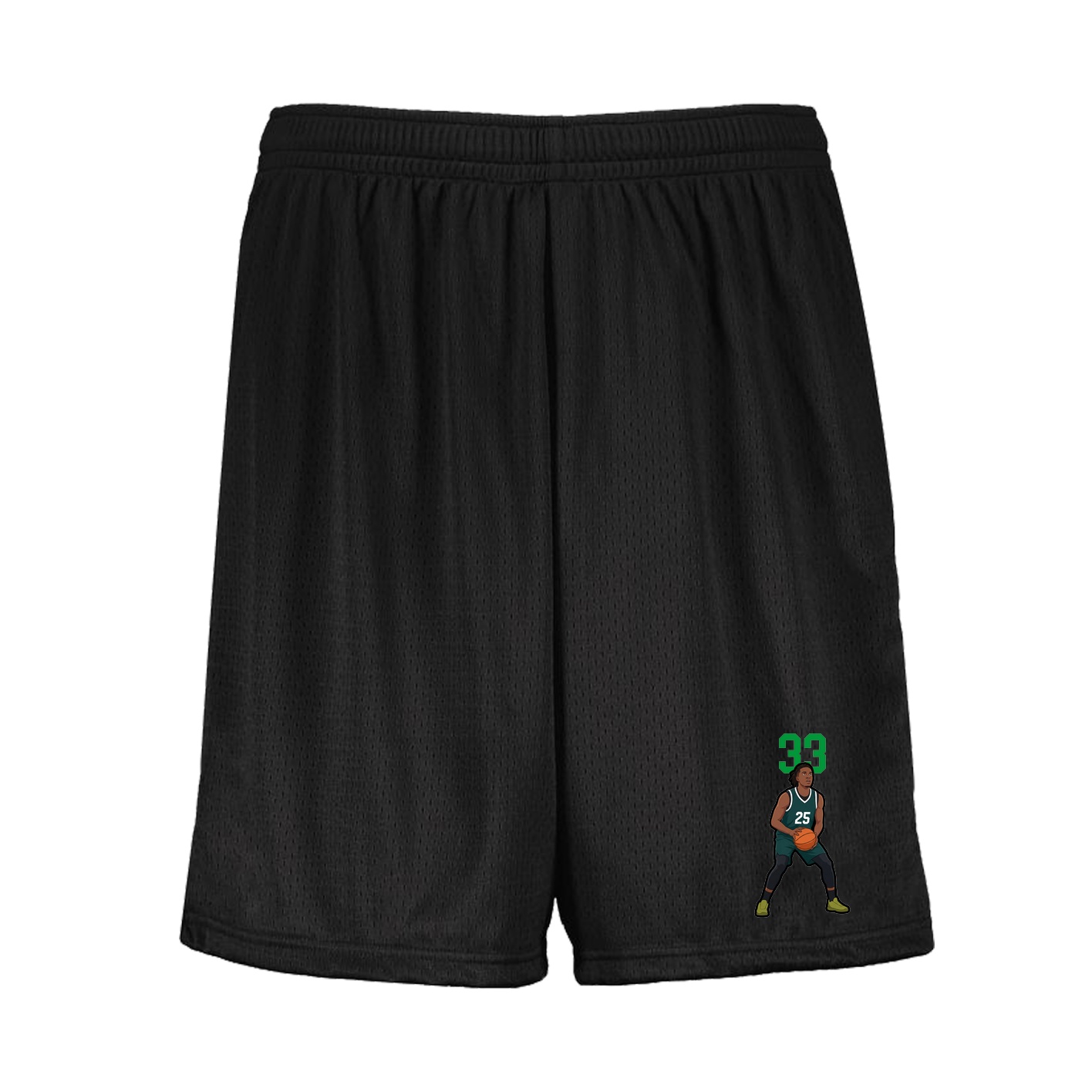 Shorts — Number Top in Black