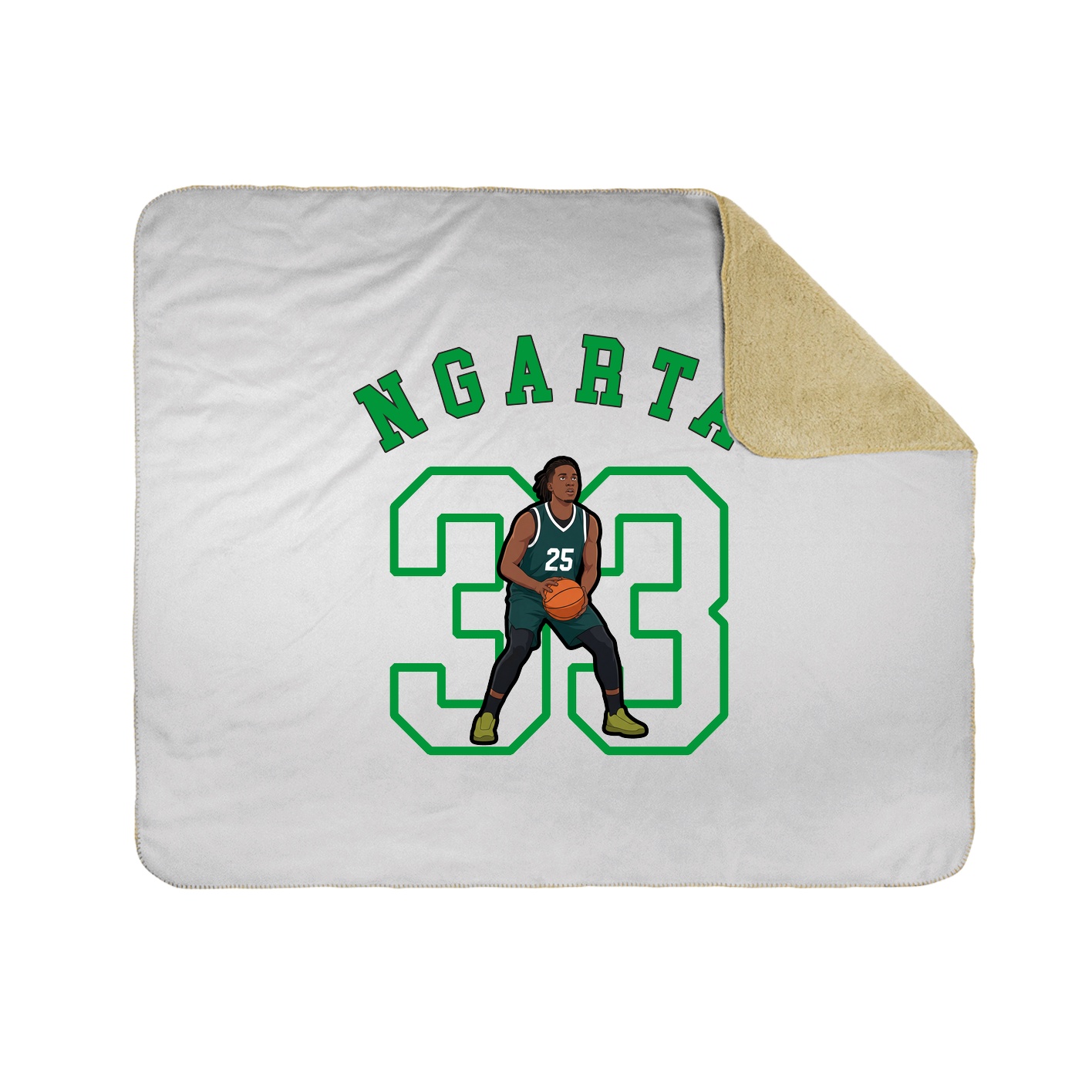 Throw Blanket — Shirsey Arch in White