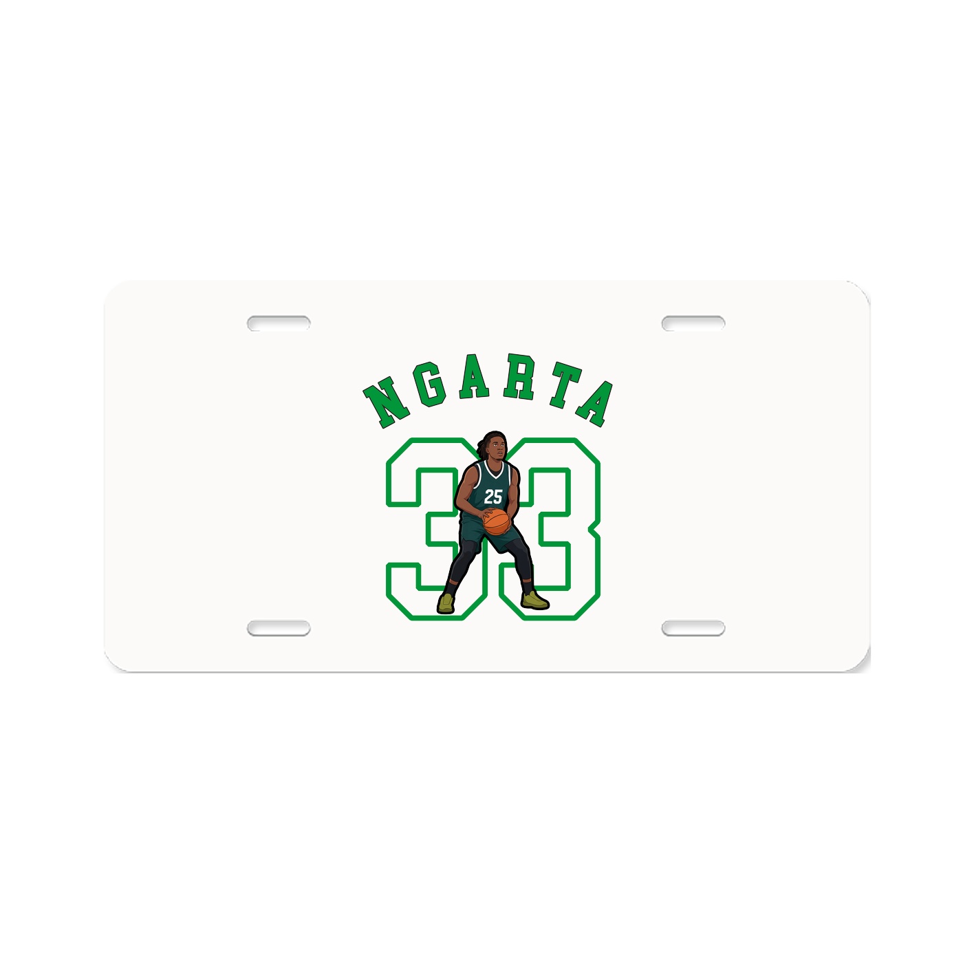 License Plate — Shirsey Arch in Classic