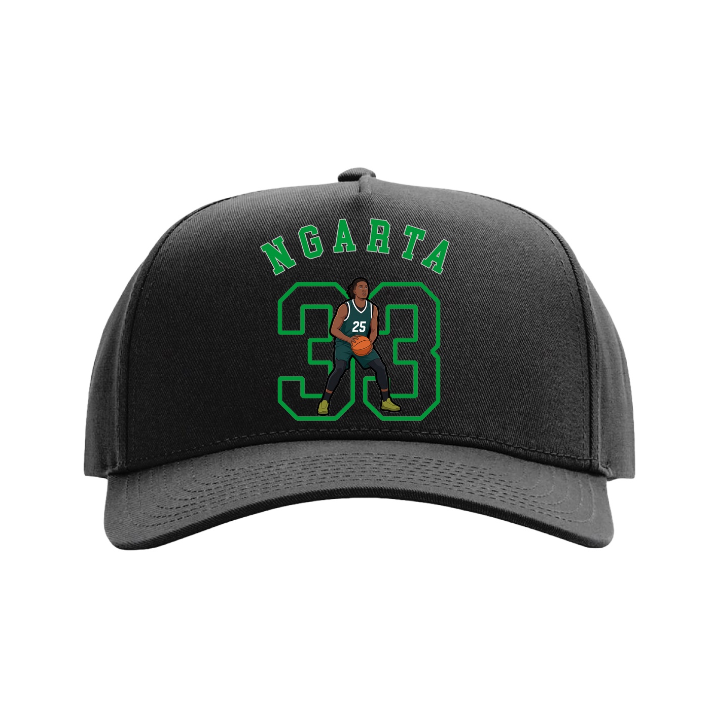 Full Fabric Five-Panel Champ Cap