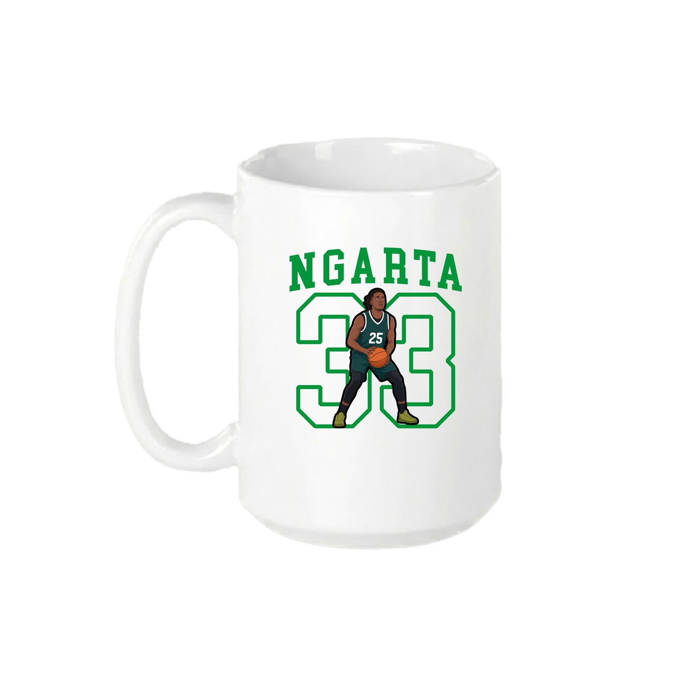 15oz Coffee Mug — Shirsey in White