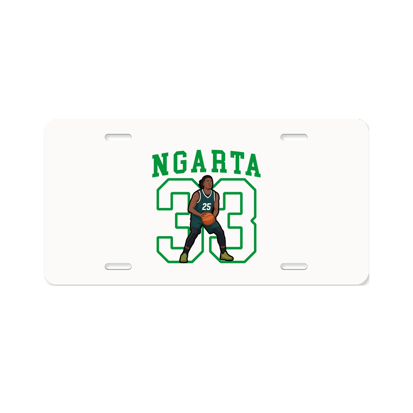 License Plate — Shirsey in Classic