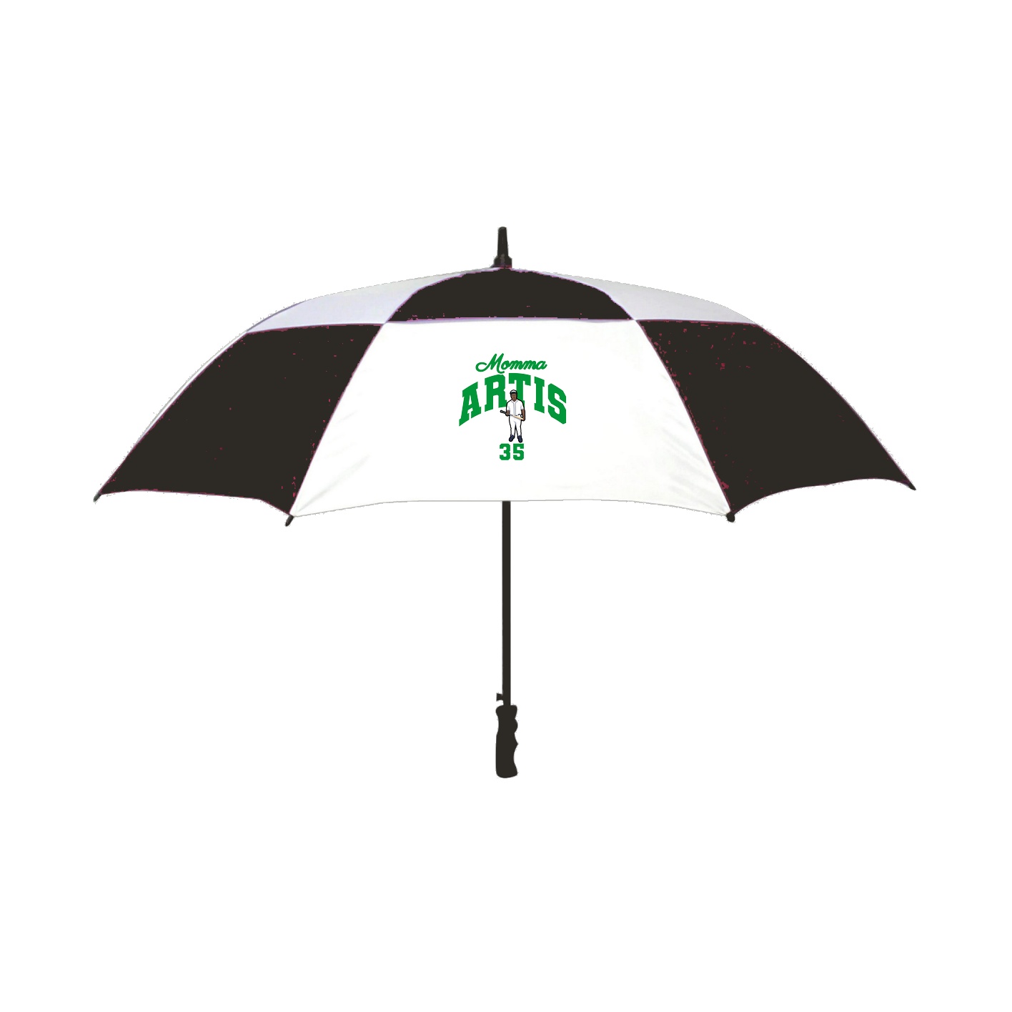 Golf Umbrella — Mothers Day Arch in Black