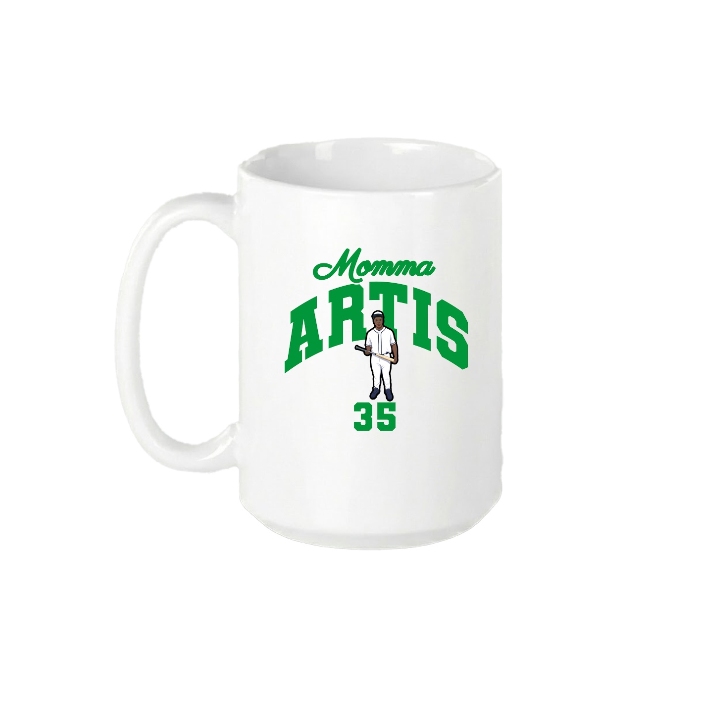 15oz Coffee Mug — Mothers Day Arch in White