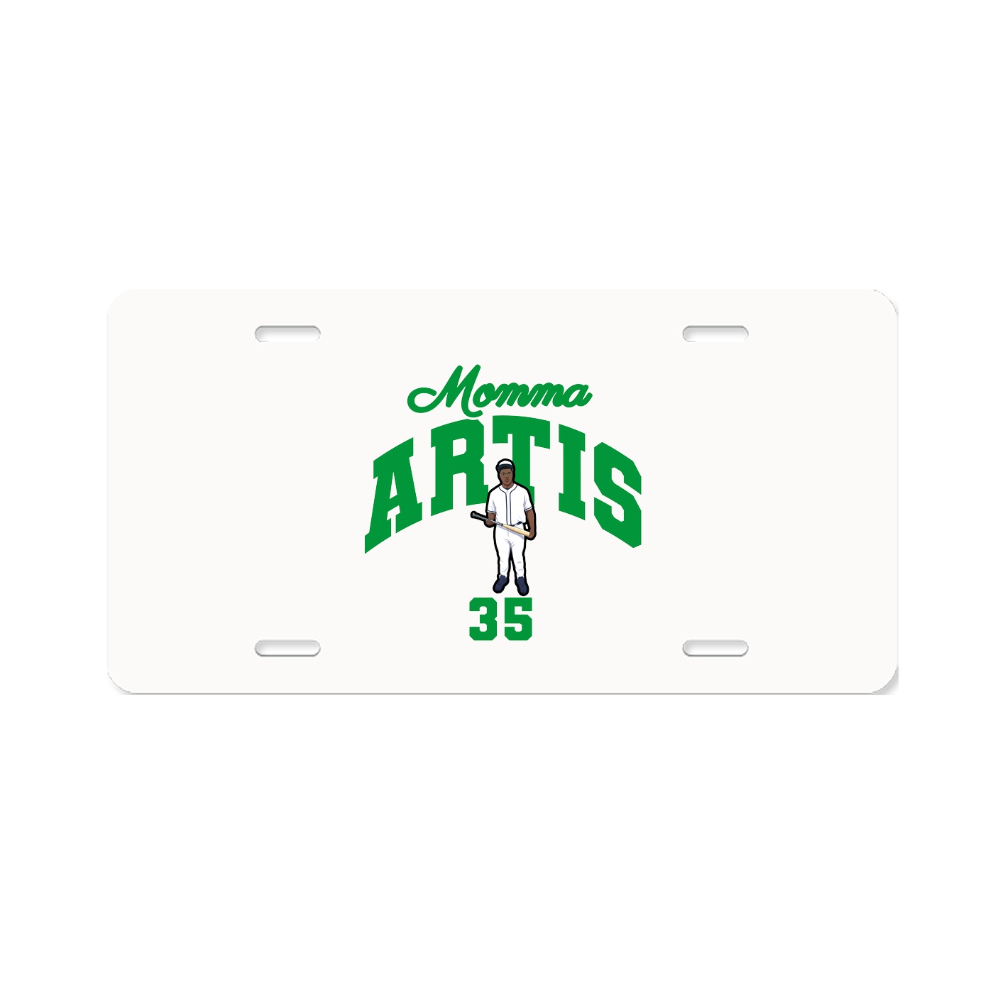 License Plate — Mothers Day Arch in Classic