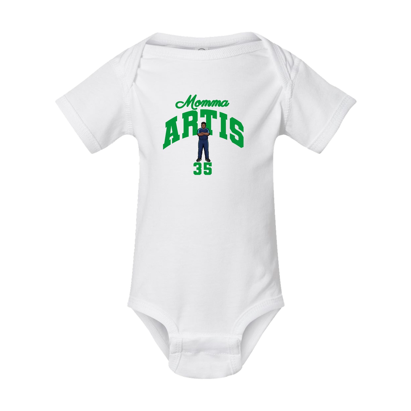 Baby Onesie — Mothers Day Arch in White