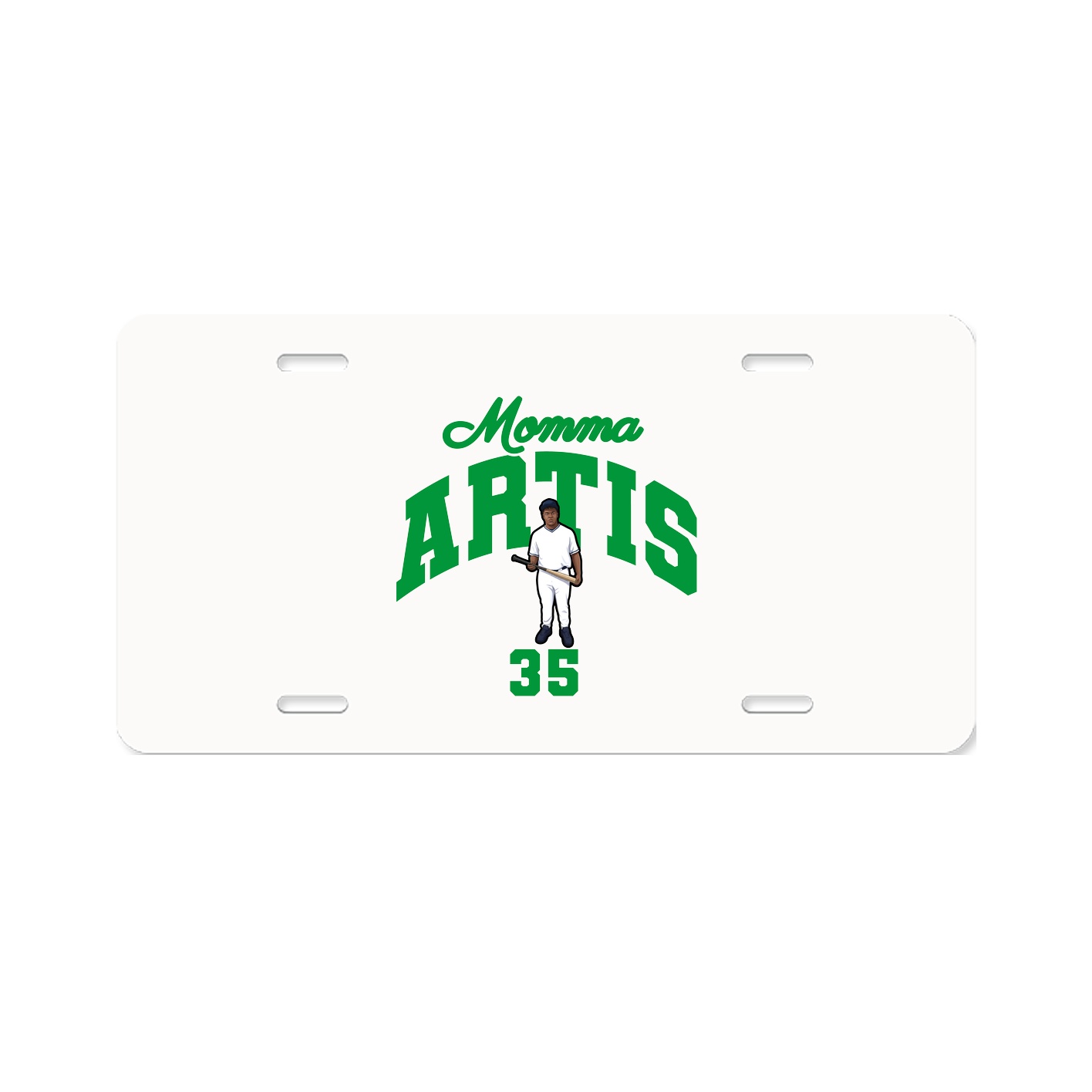 License Plate — Mothers Day Arch in Classic