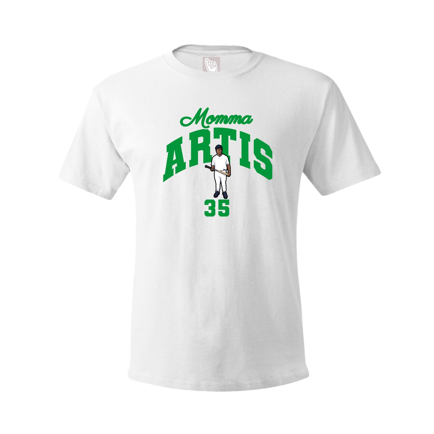 Tee — Mothers Day Arch in White