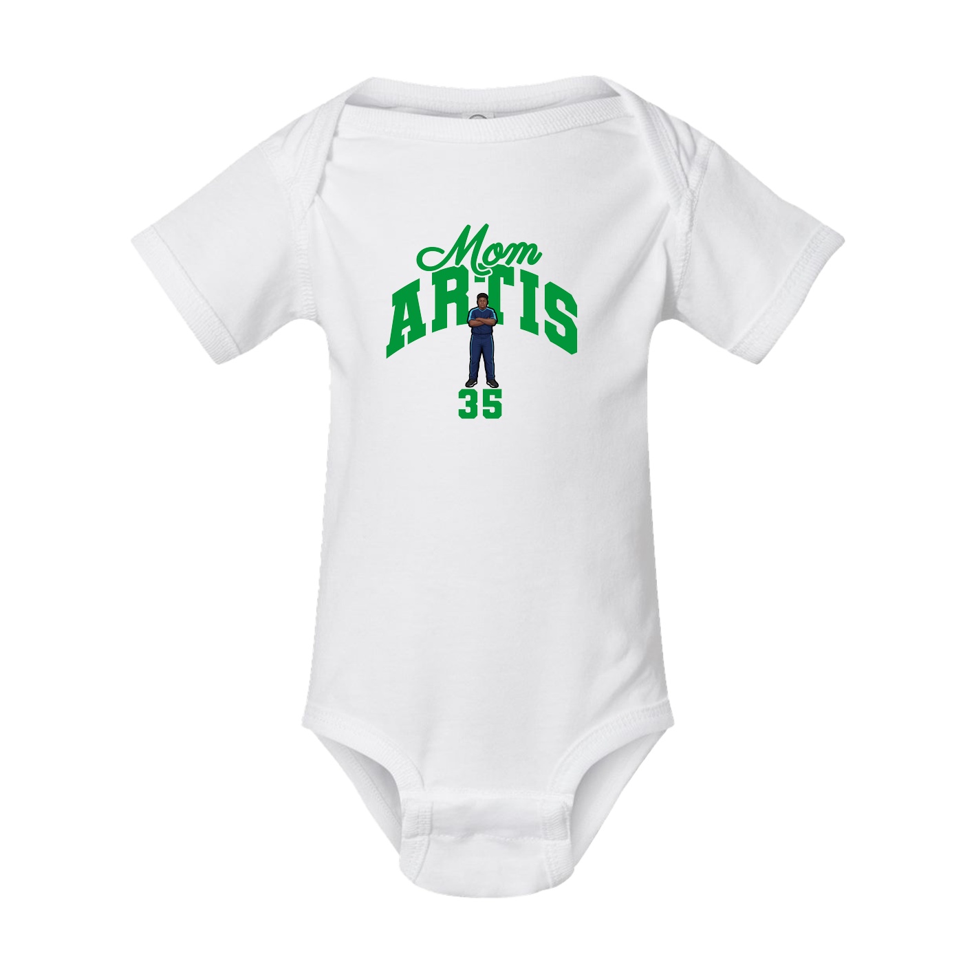 Baby Onesie — Mothers Day Arch in White