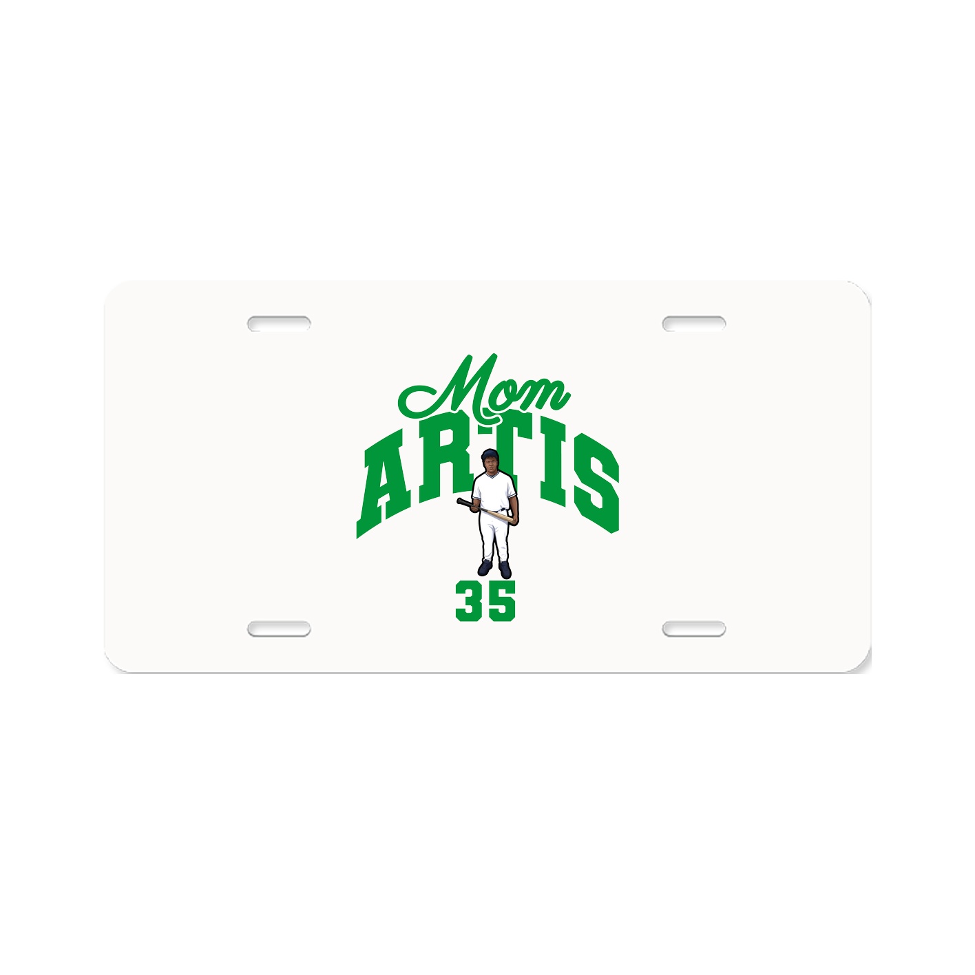 License Plate — Mothers Day Arch in Classic