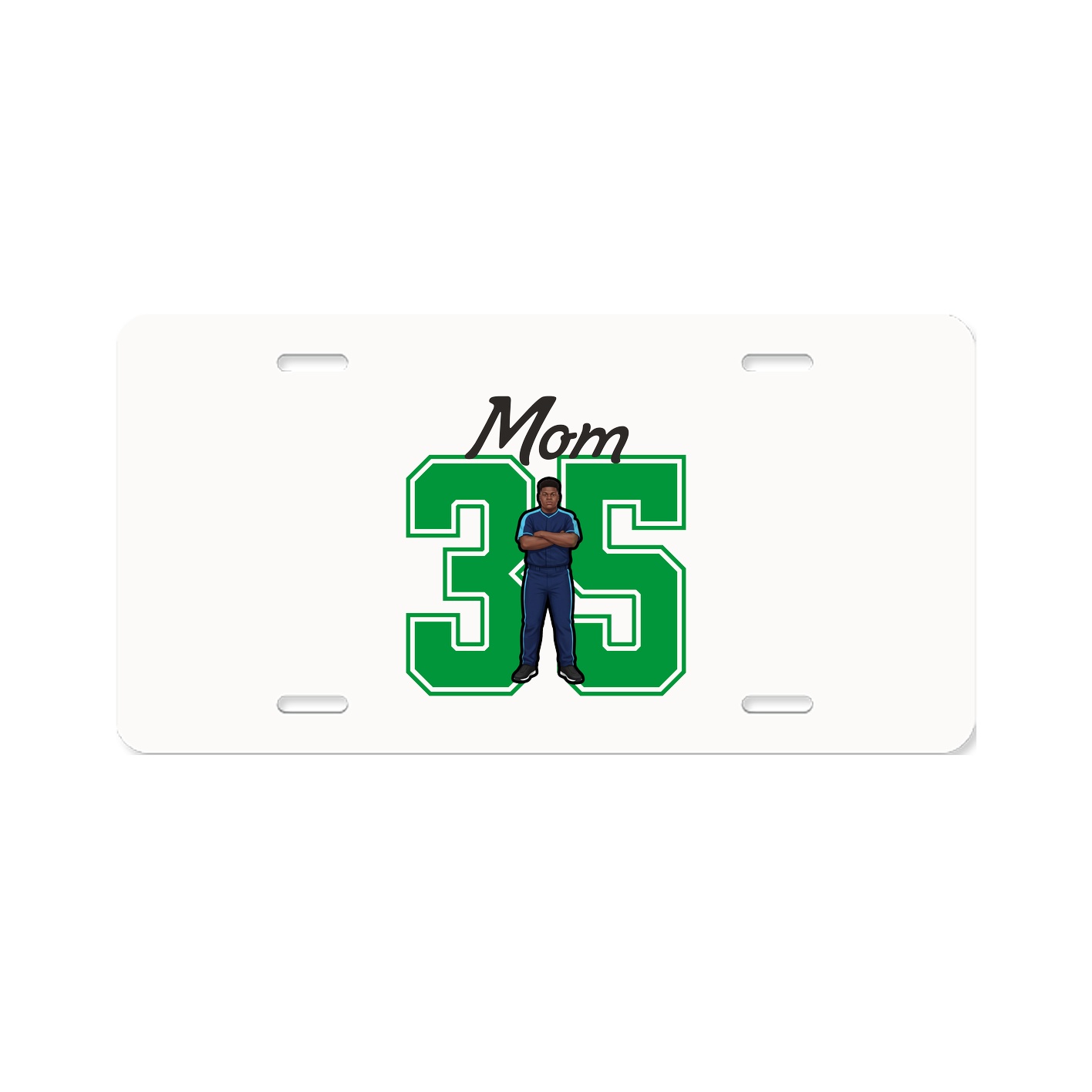 License Plate — Mothers Day Shirsey in Classic