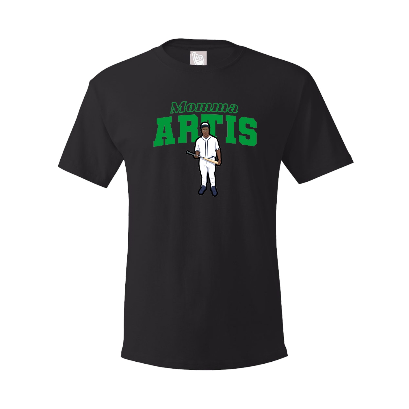 Youth Tee — Mothers Day Block in Black