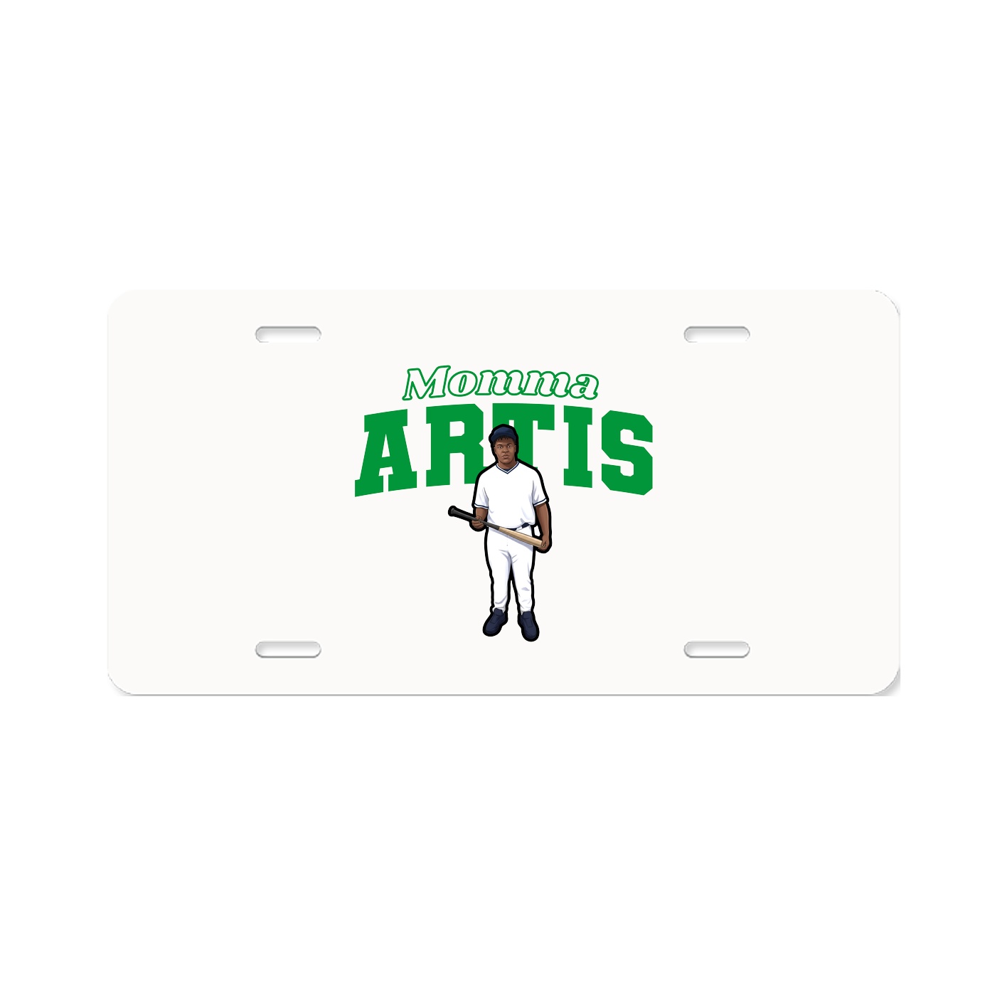 License Plate — Mothers Day Block in Classic