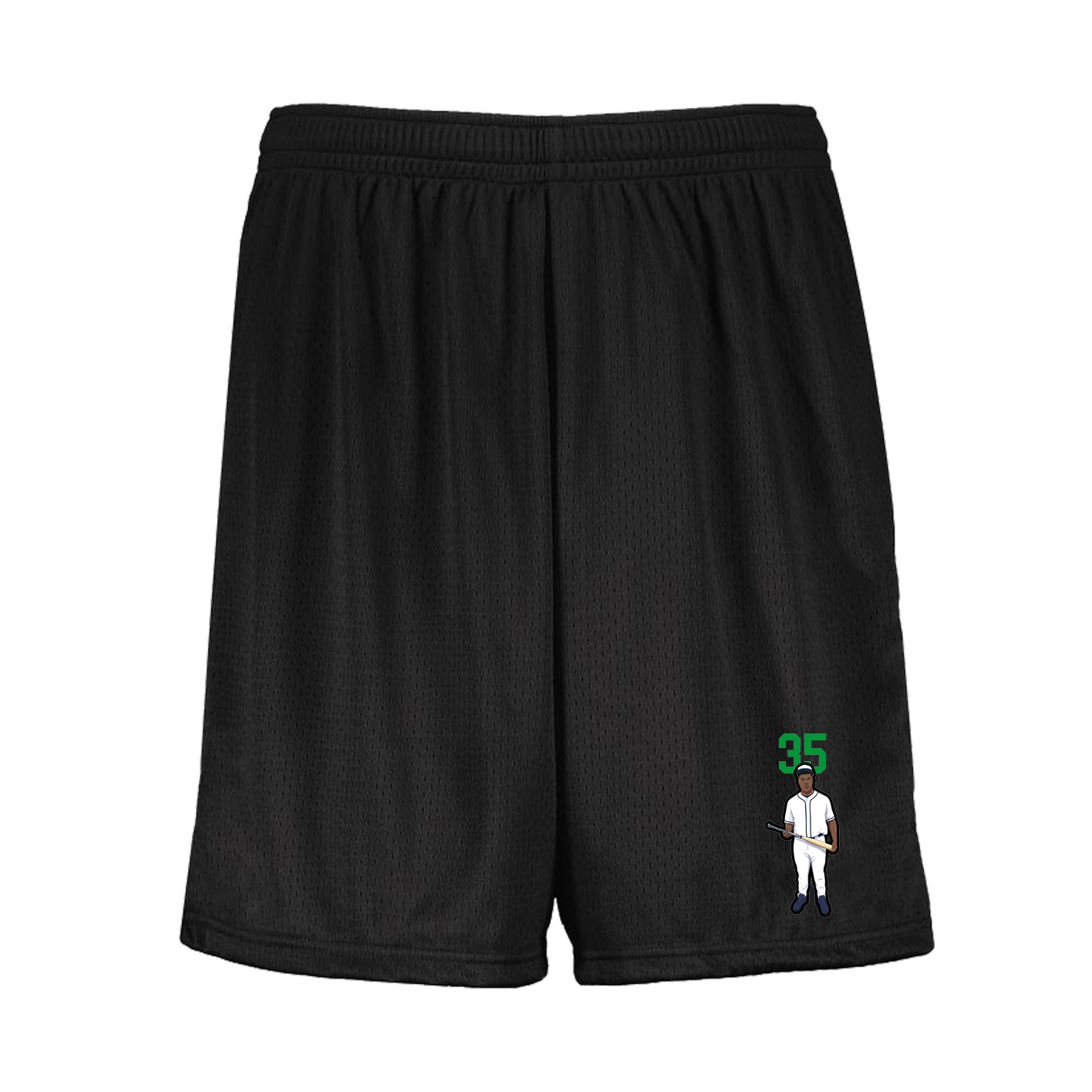 Shorts — Number Top in Black