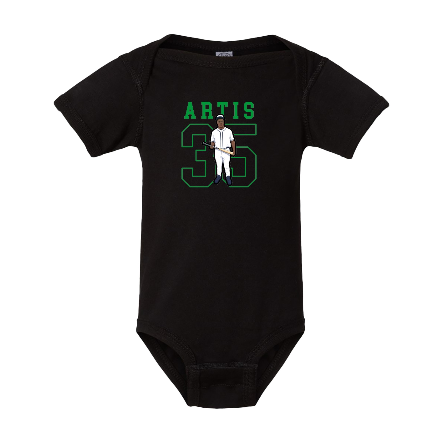 Baby Onesie — Shirsey in Black