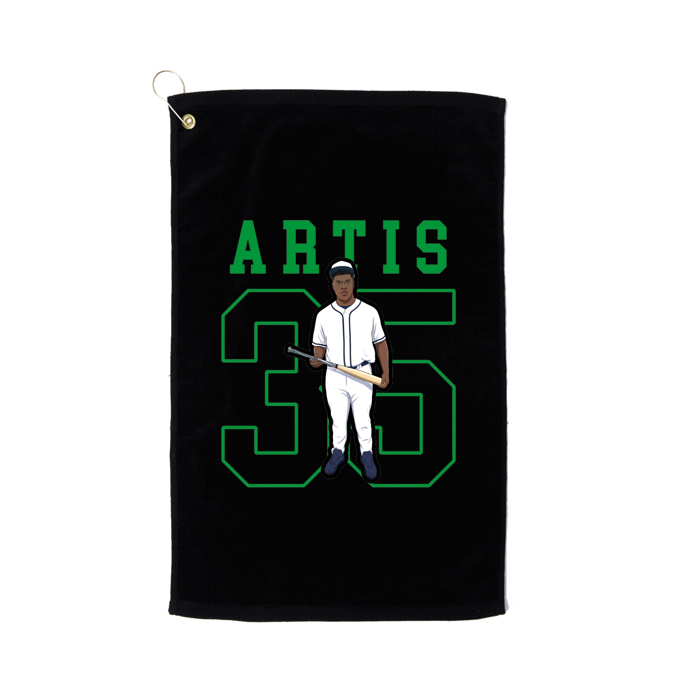 Golf Towel — Shirsey in Black