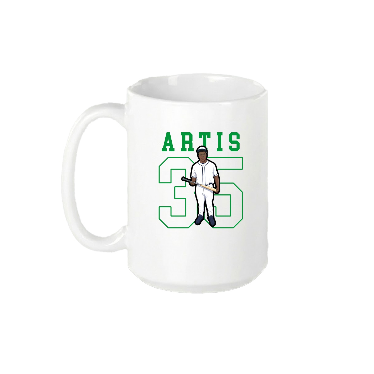 15oz Coffee Mug — Shirsey in White