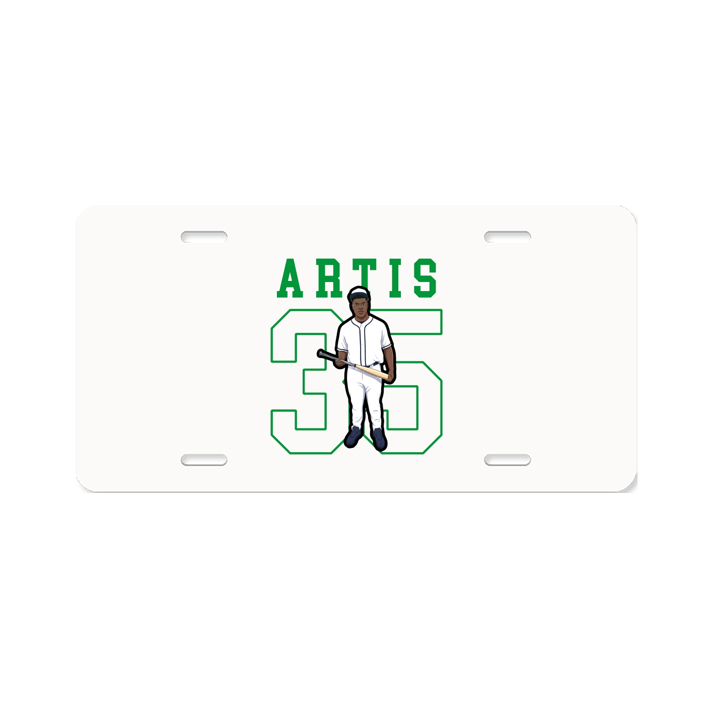 License Plate — Shirsey in Classic