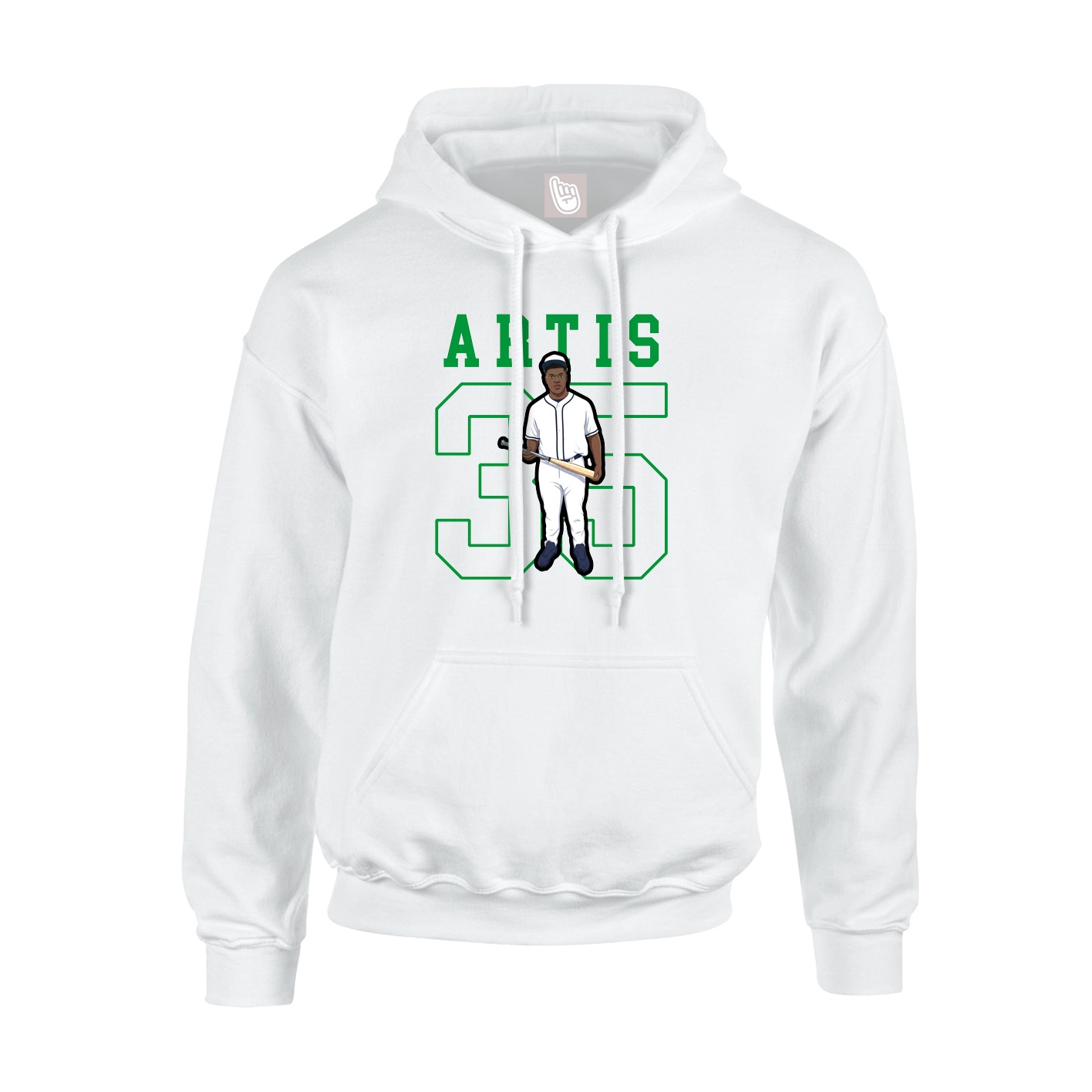 Youth Hoodie — Shirsey in White