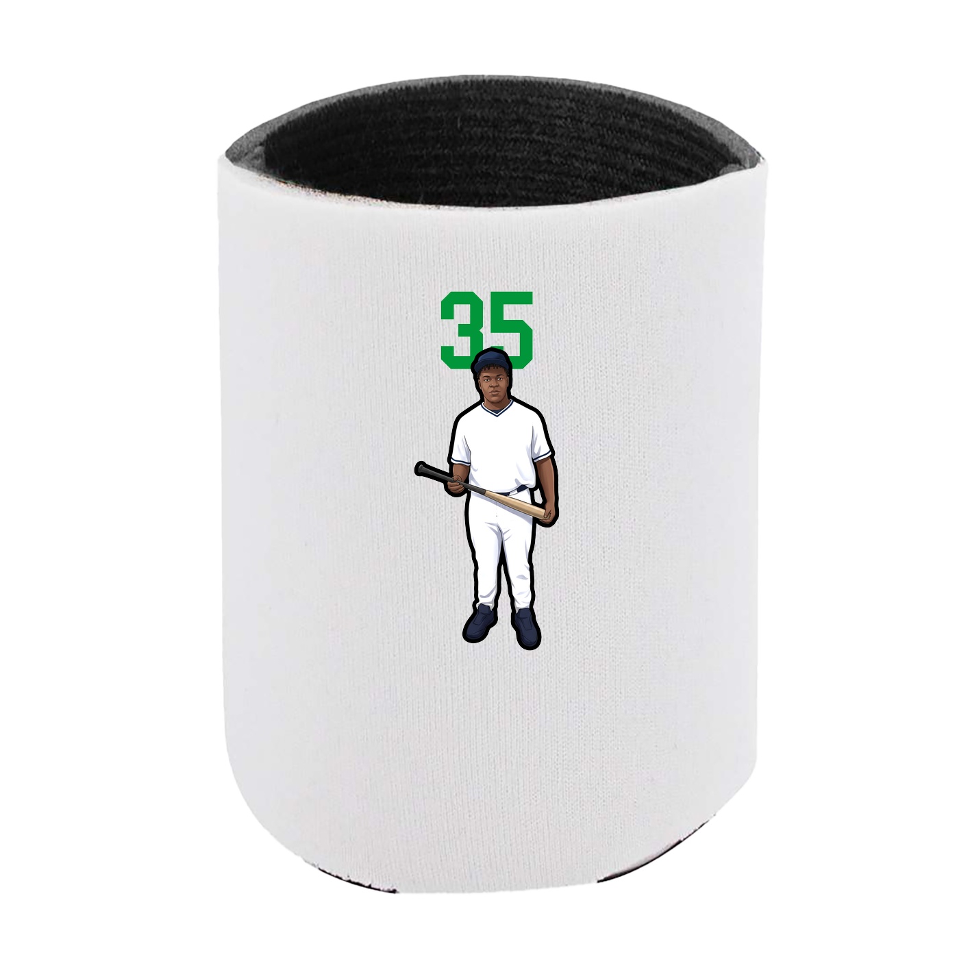 Can Holder — Number Top in White