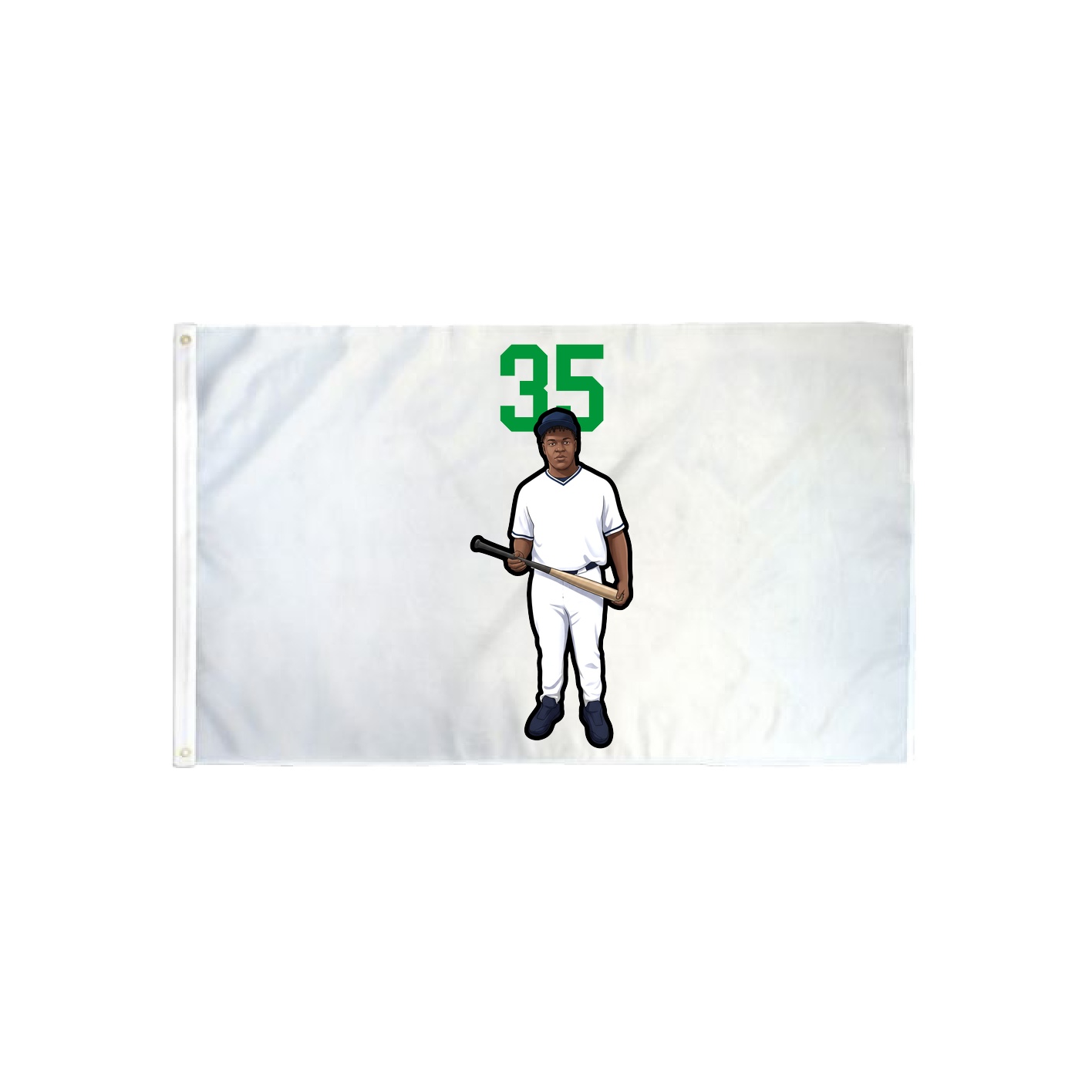 3x5 Flag — Number Top in Classic