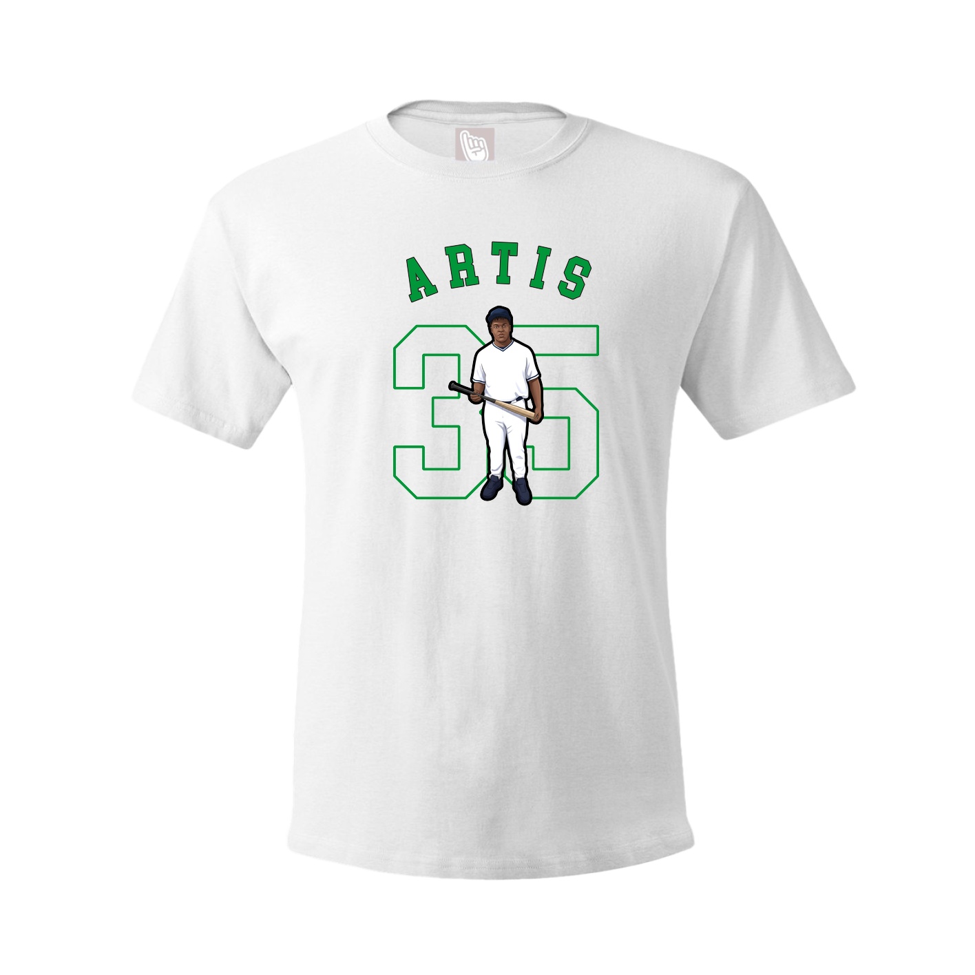 Youth Tee — Shirsey Arch in White