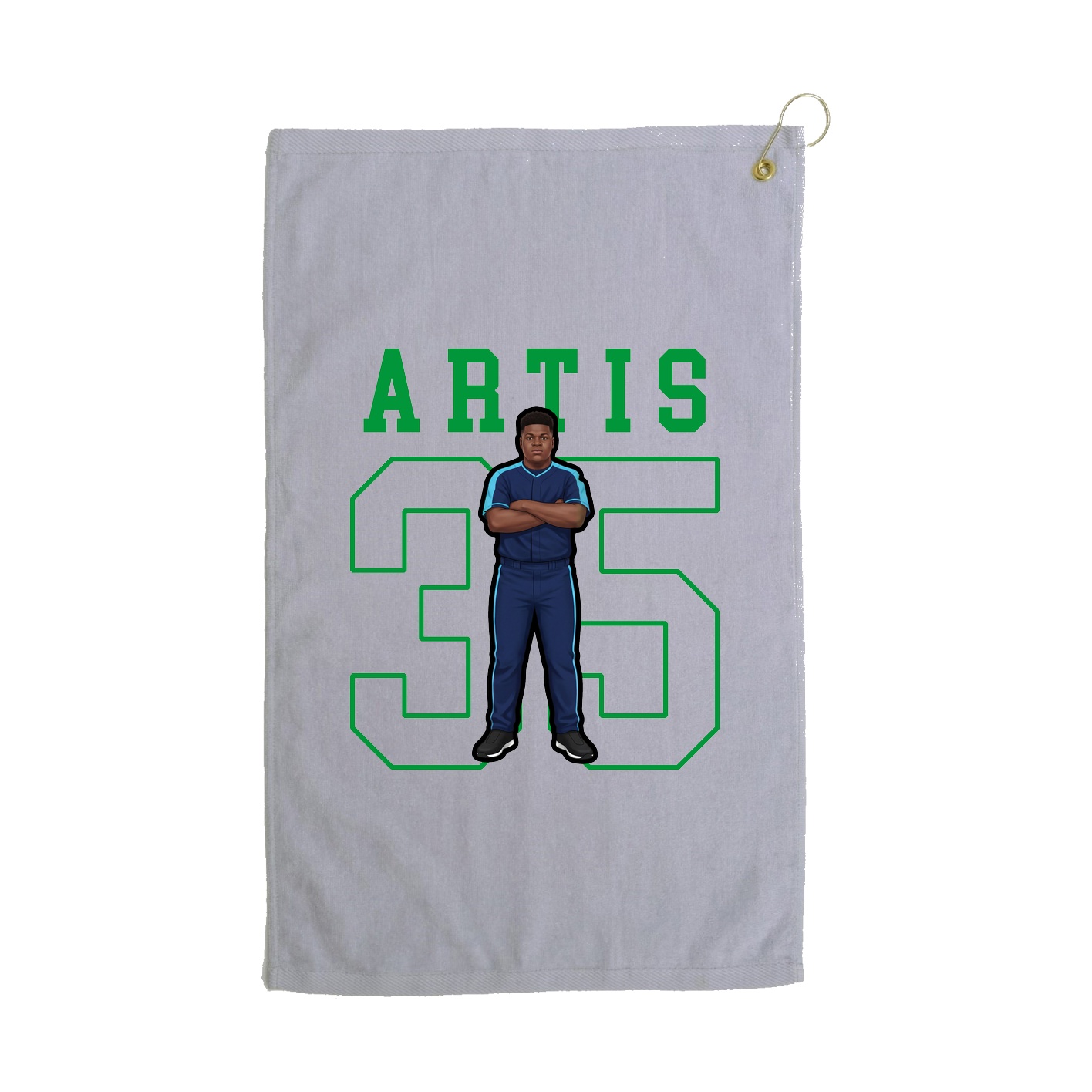 Golf Towel — Shirsey in Grey