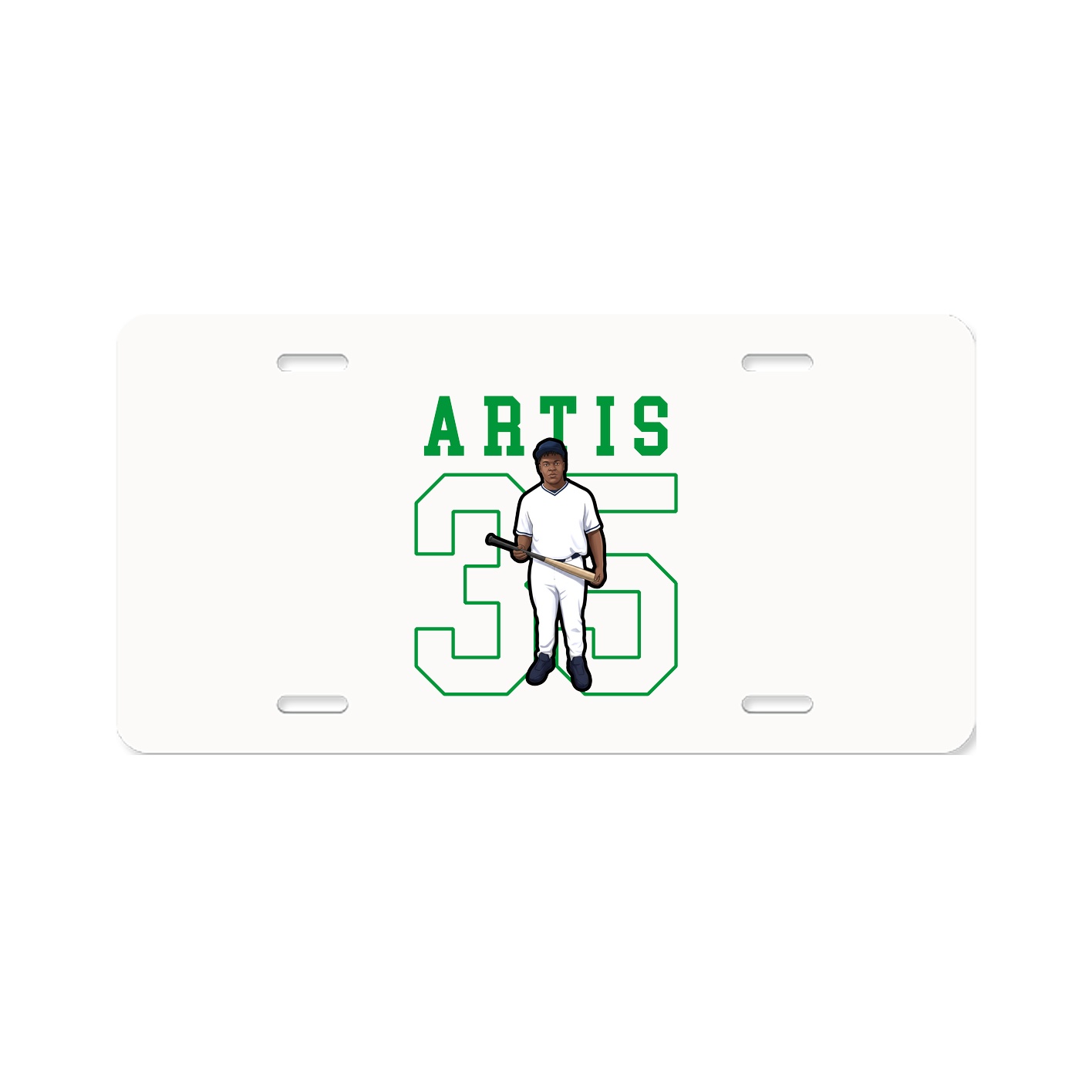 License Plate — Shirsey in Classic
