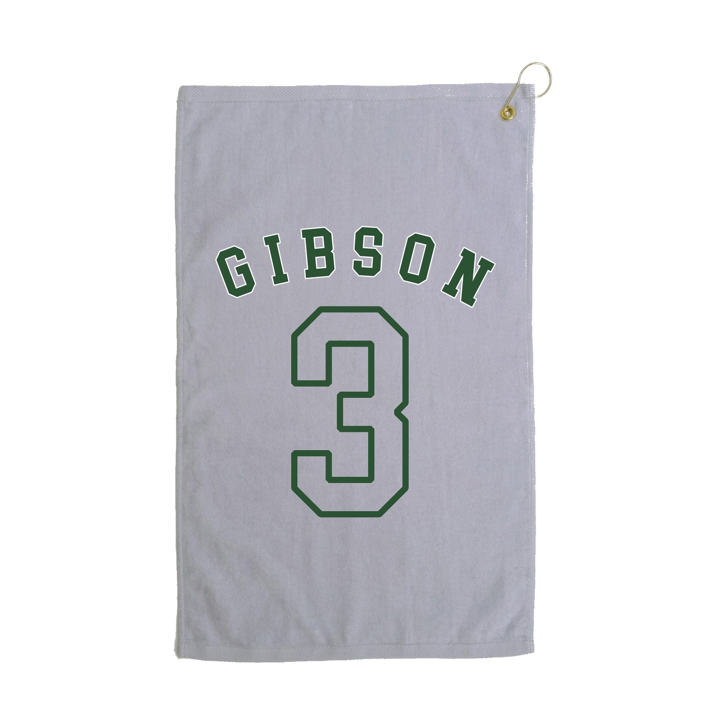 Golf Towel — Shirsey Arch in Grey