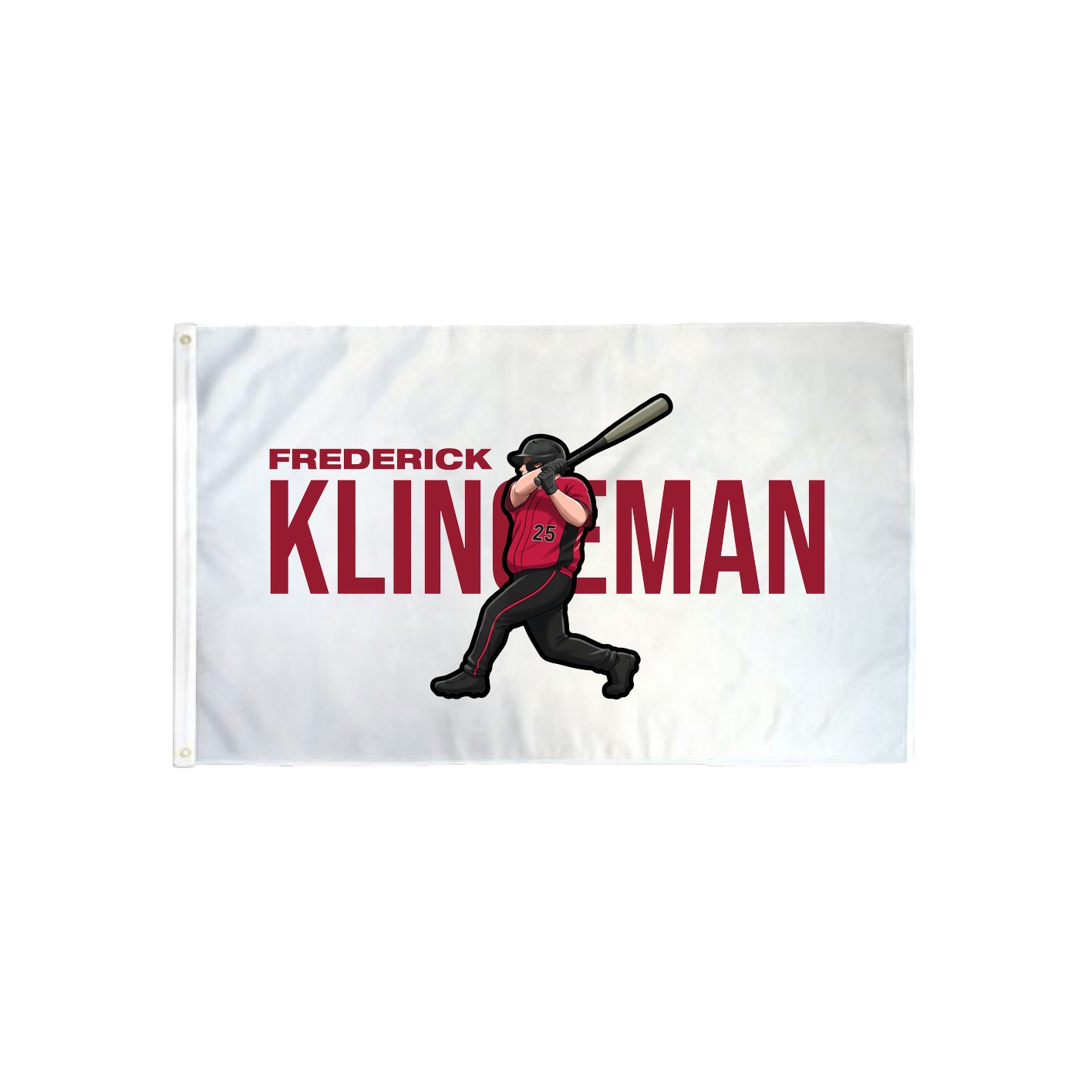 3x5 Flag — Player Name in Classic