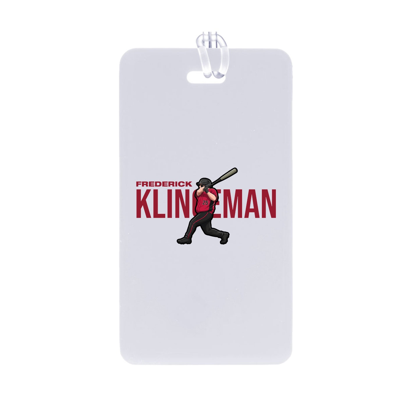Bag Tag — Player Name in Classic