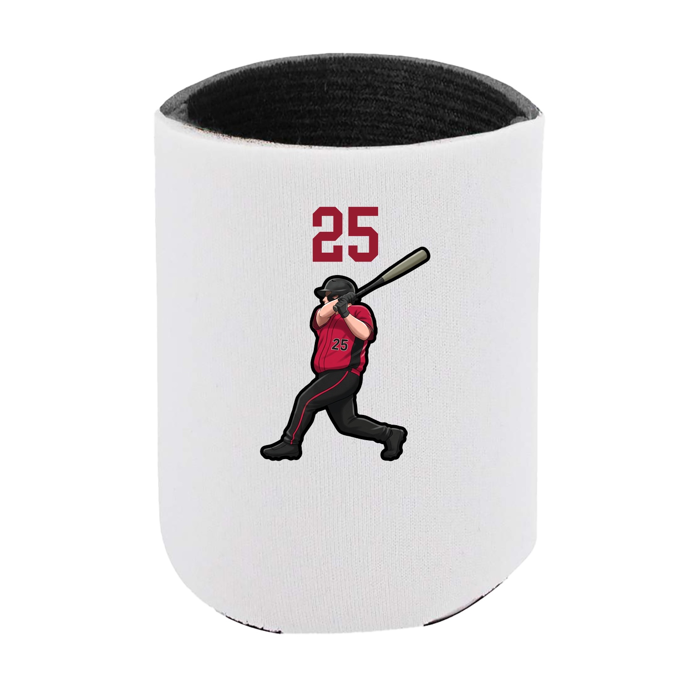 Can Holder — Number Top in White