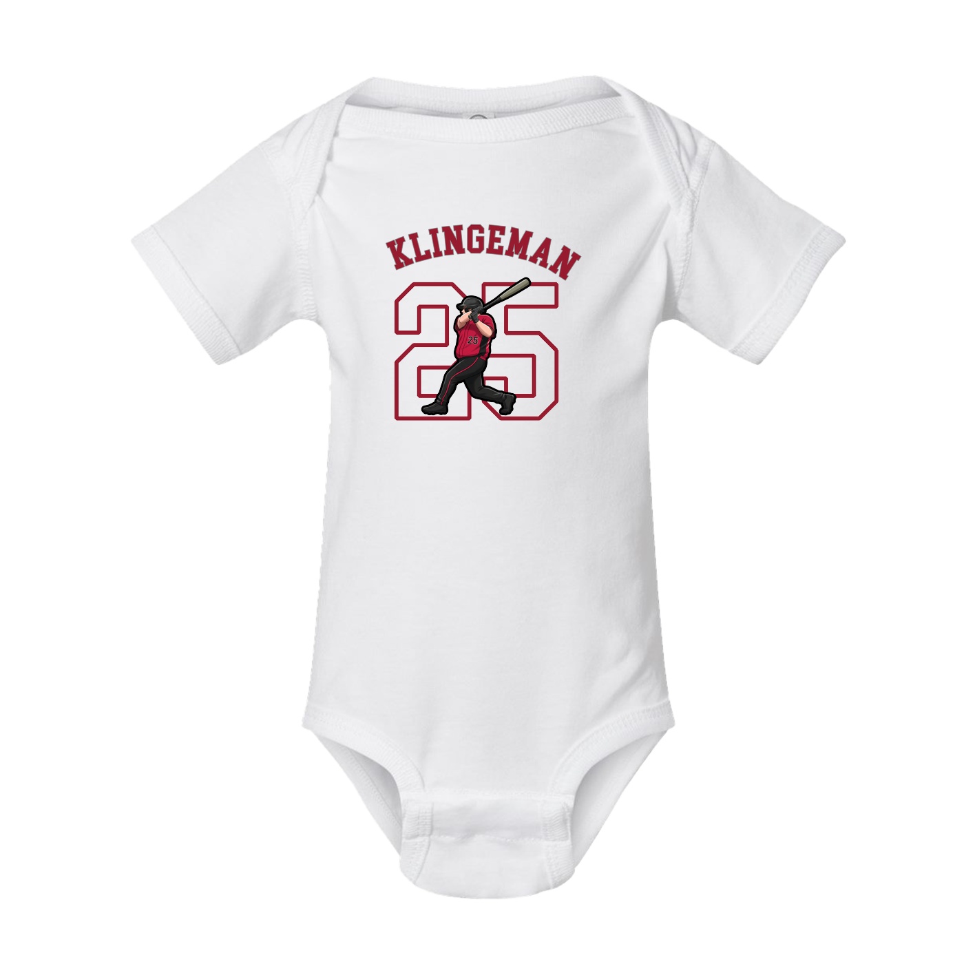 Baby Onesie — Shirsey Arch in White