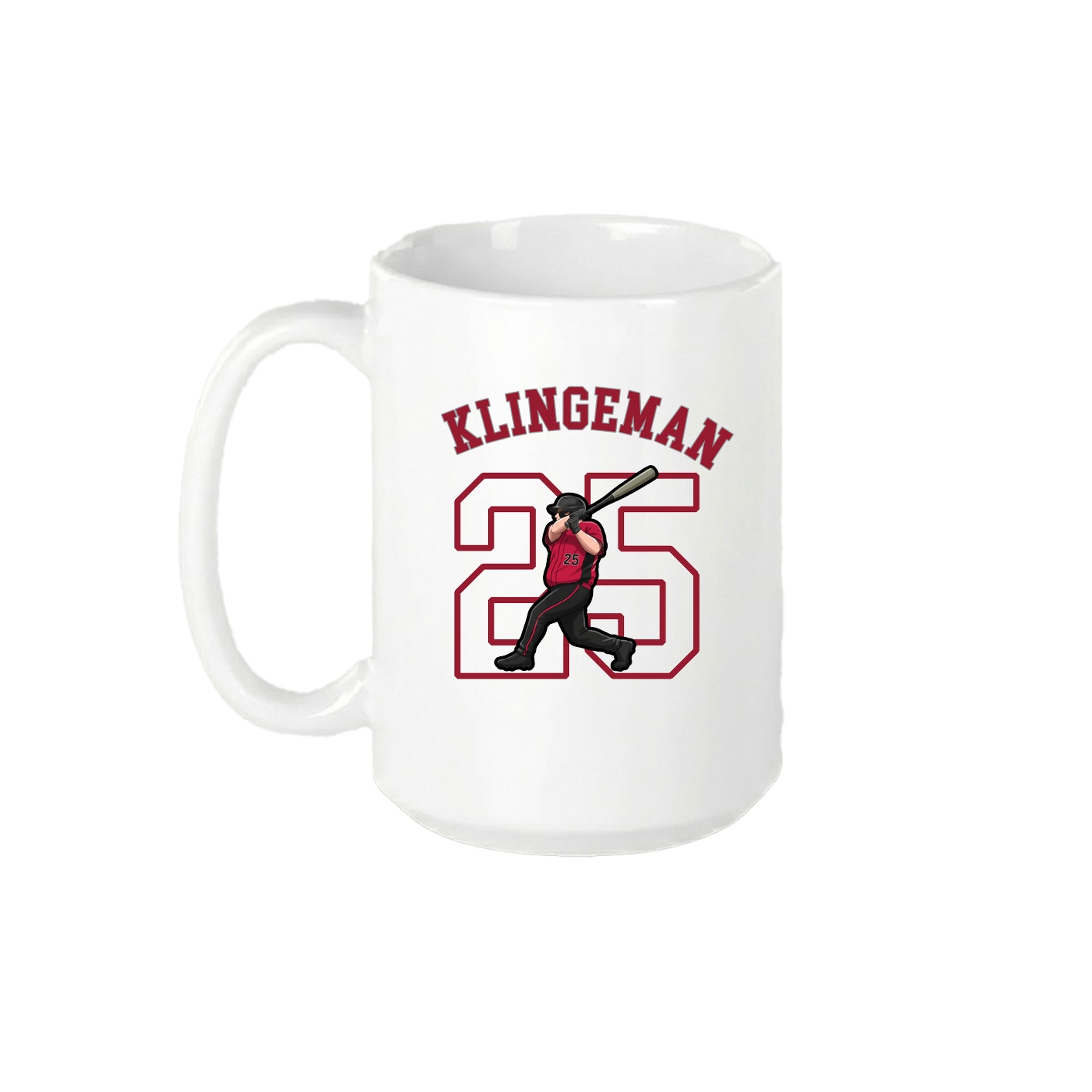 15oz Coffee Mug — Shirsey Arch in White