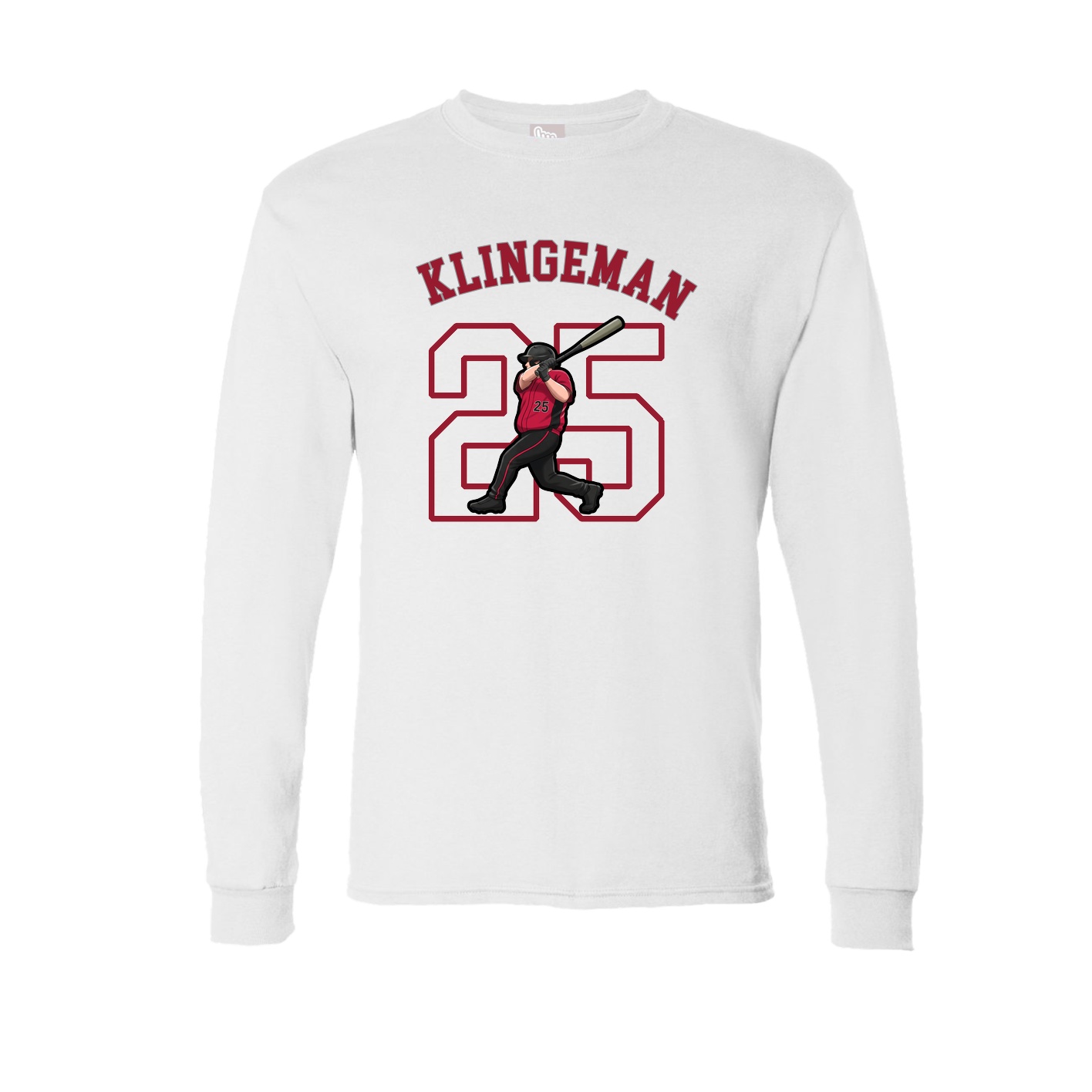 Long Sleeve Tee — Shirsey Arch in White
