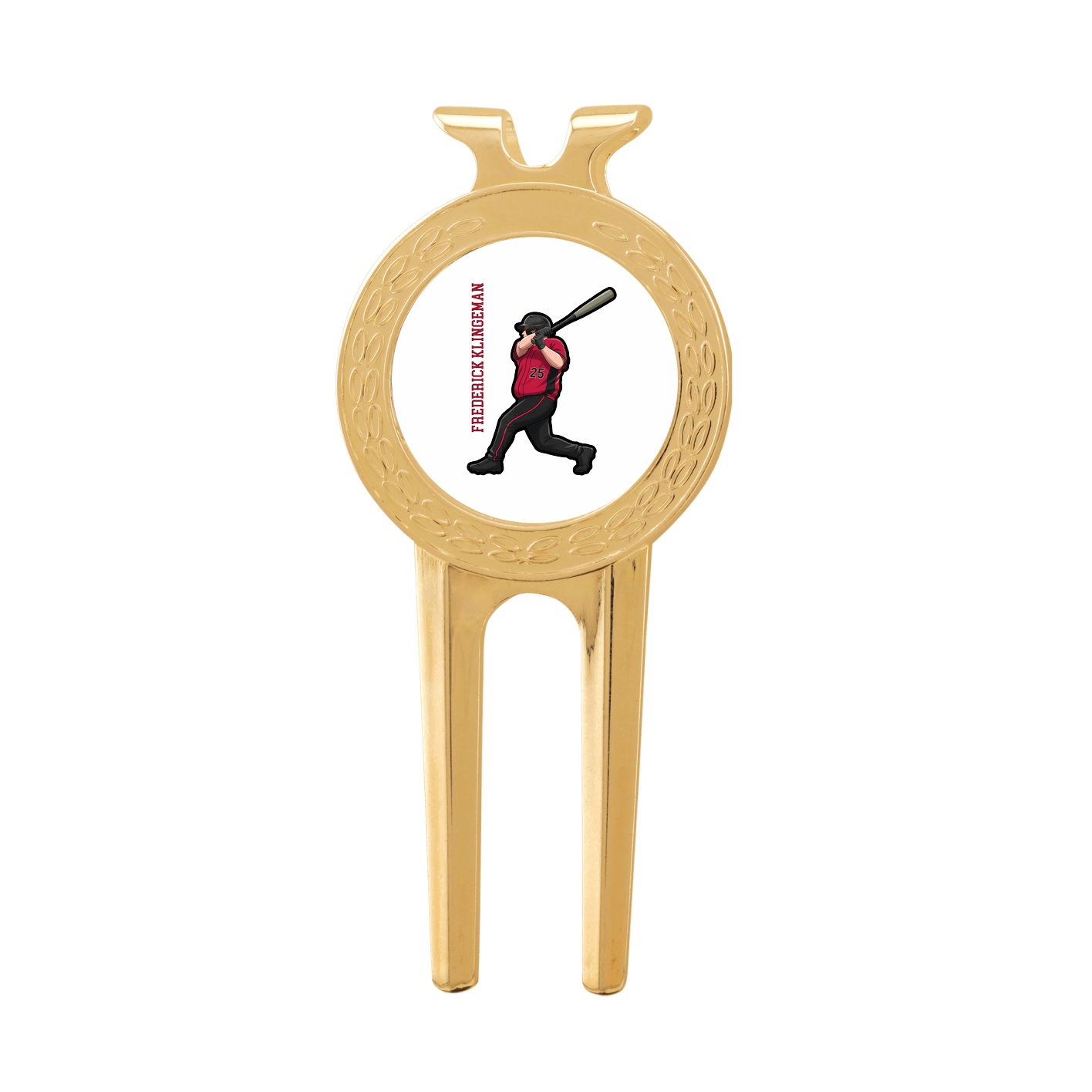 Divot Tool with Ball Marker — Name Vertical in Classic