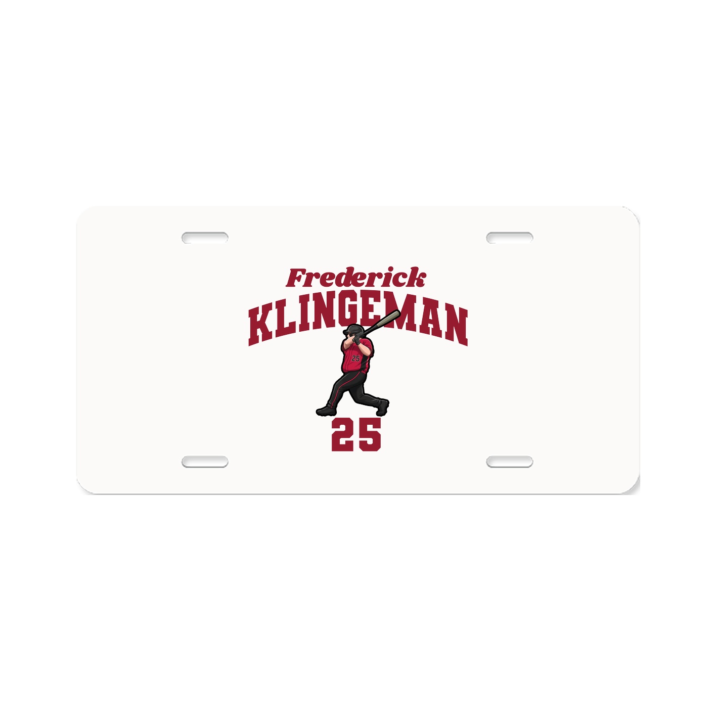 License Plate — Signature Arch in Classic