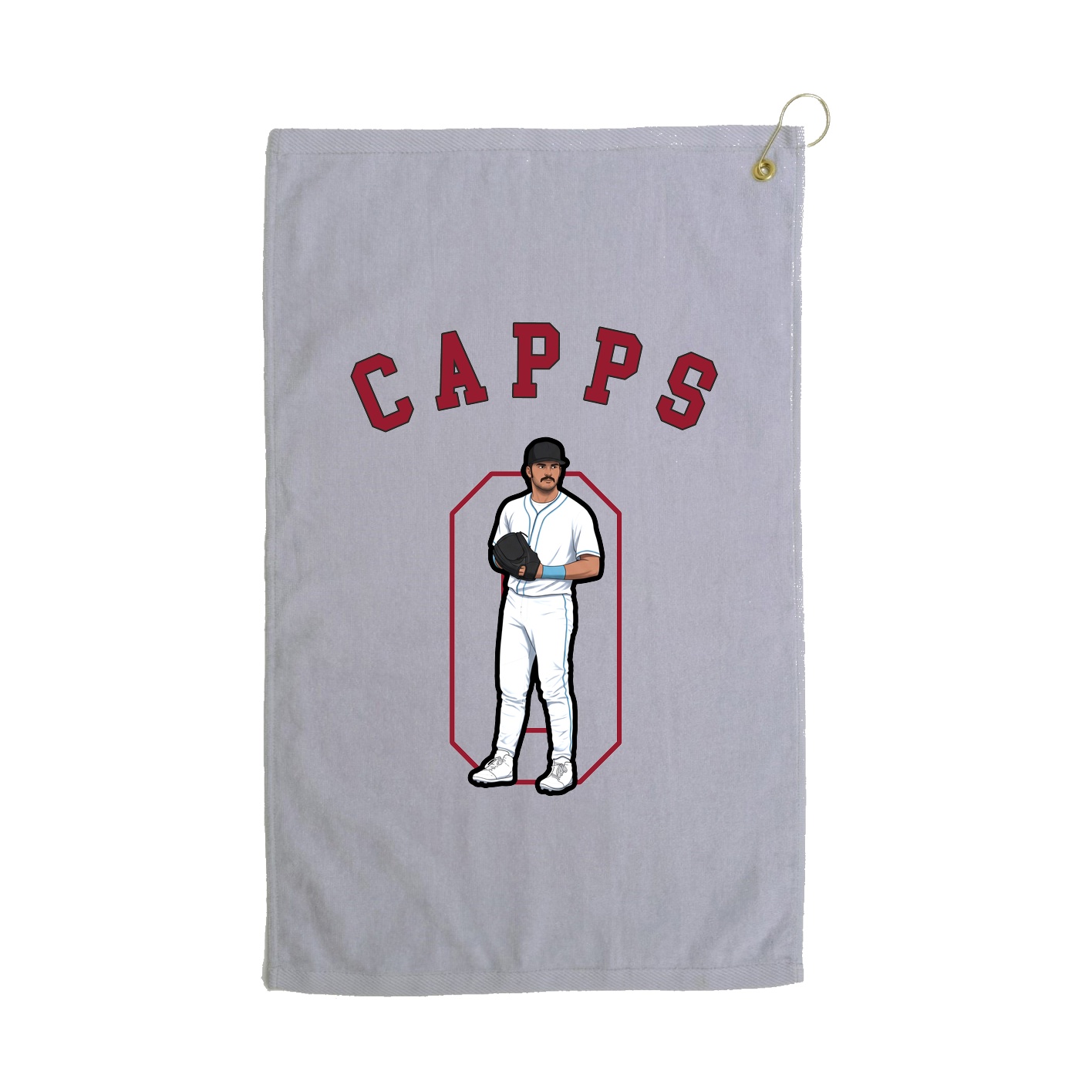 Golf Towel — Shirsey Arch in Grey