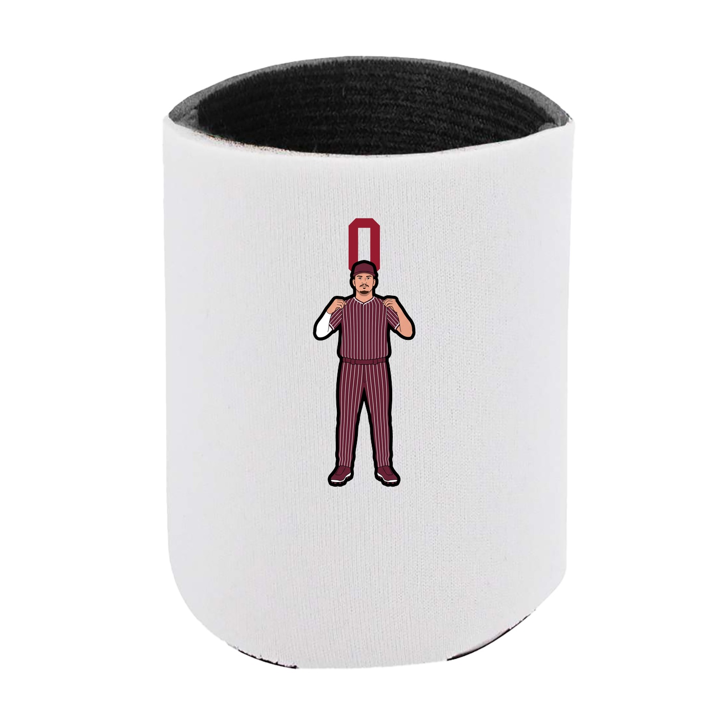 Can Holder — Number Top in White