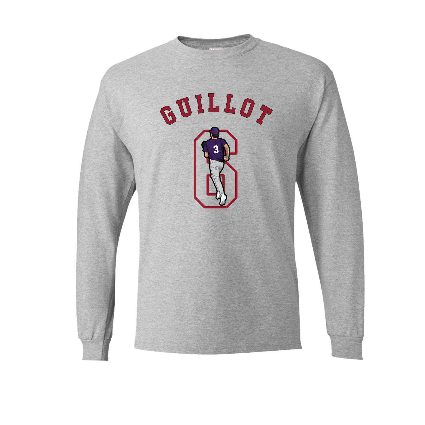 Long Sleeve Tee — Shirsey Arch in Grey