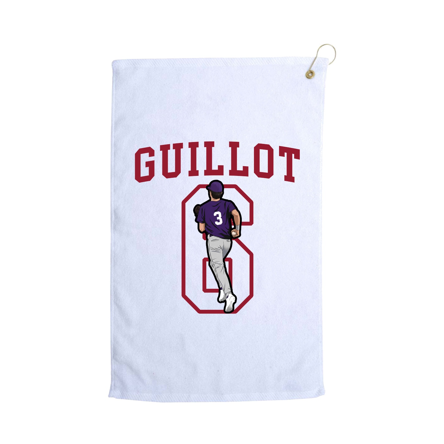 Golf Towel — Shirsey in White