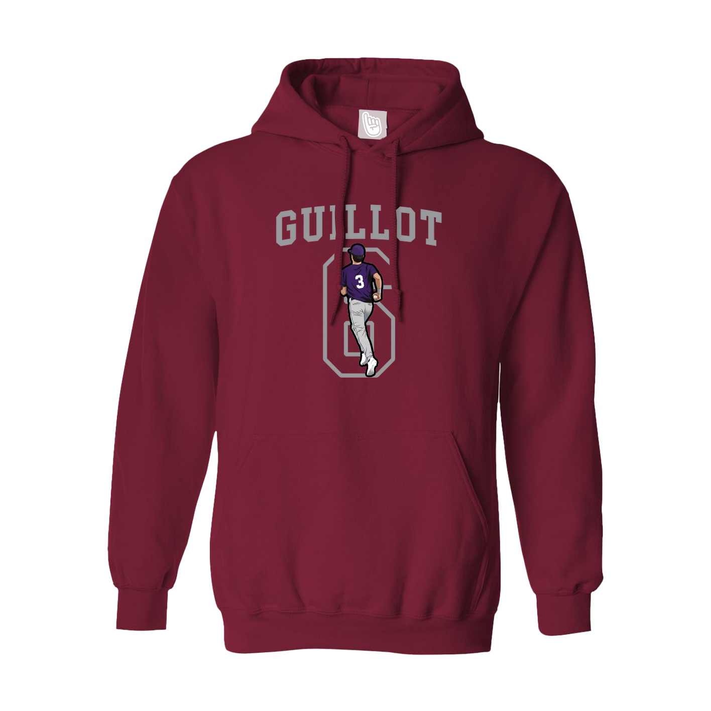 Hoodie — Shirsey in Cardinal