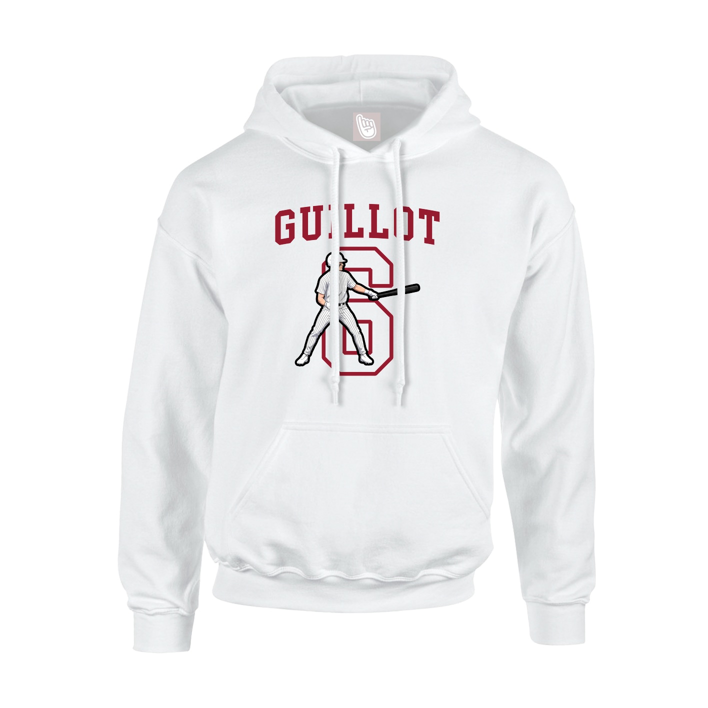 Hoodie — Shirsey in White