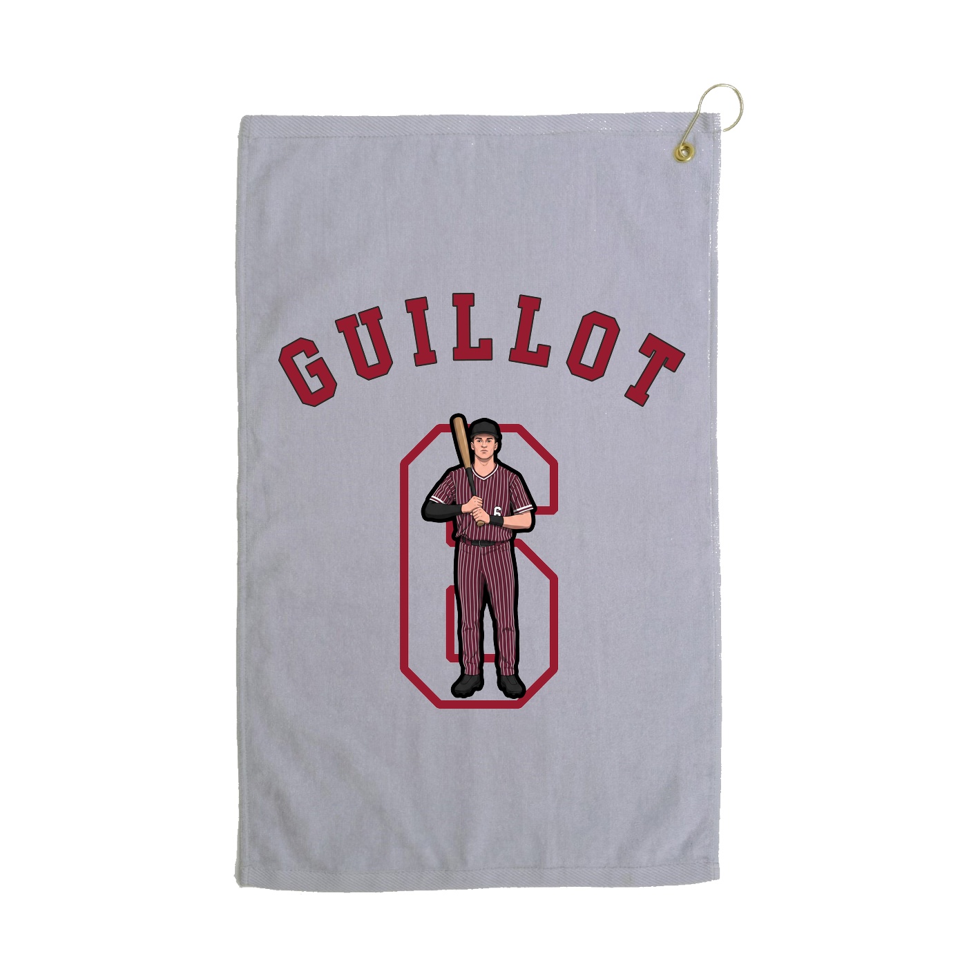 Golf Towel — Shirsey Arch in Grey