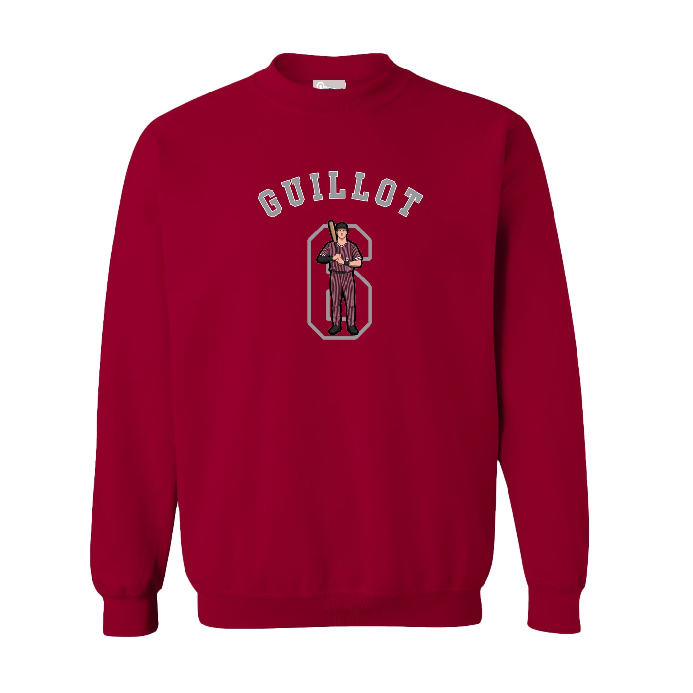 Fleece Crew — Shirsey Arch in Cardinal