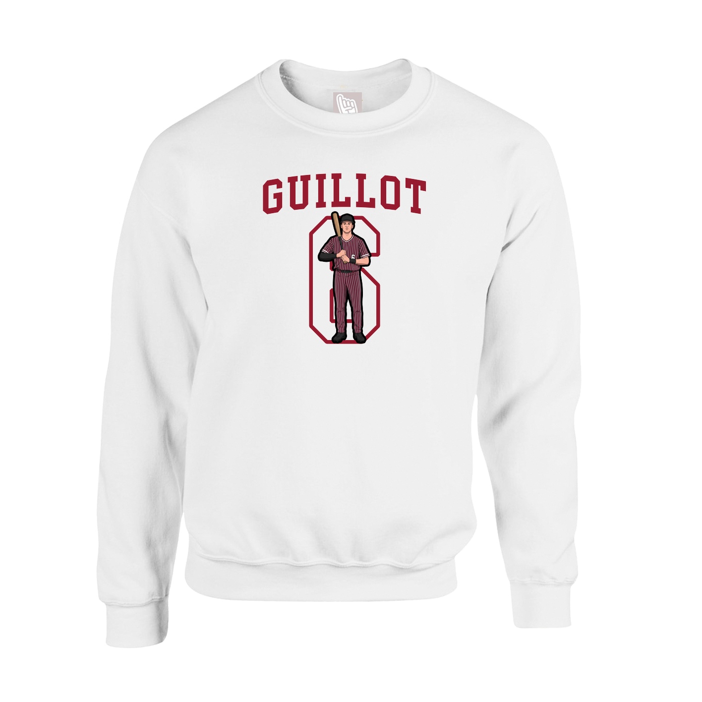 Fleece Crew — Shirsey in White