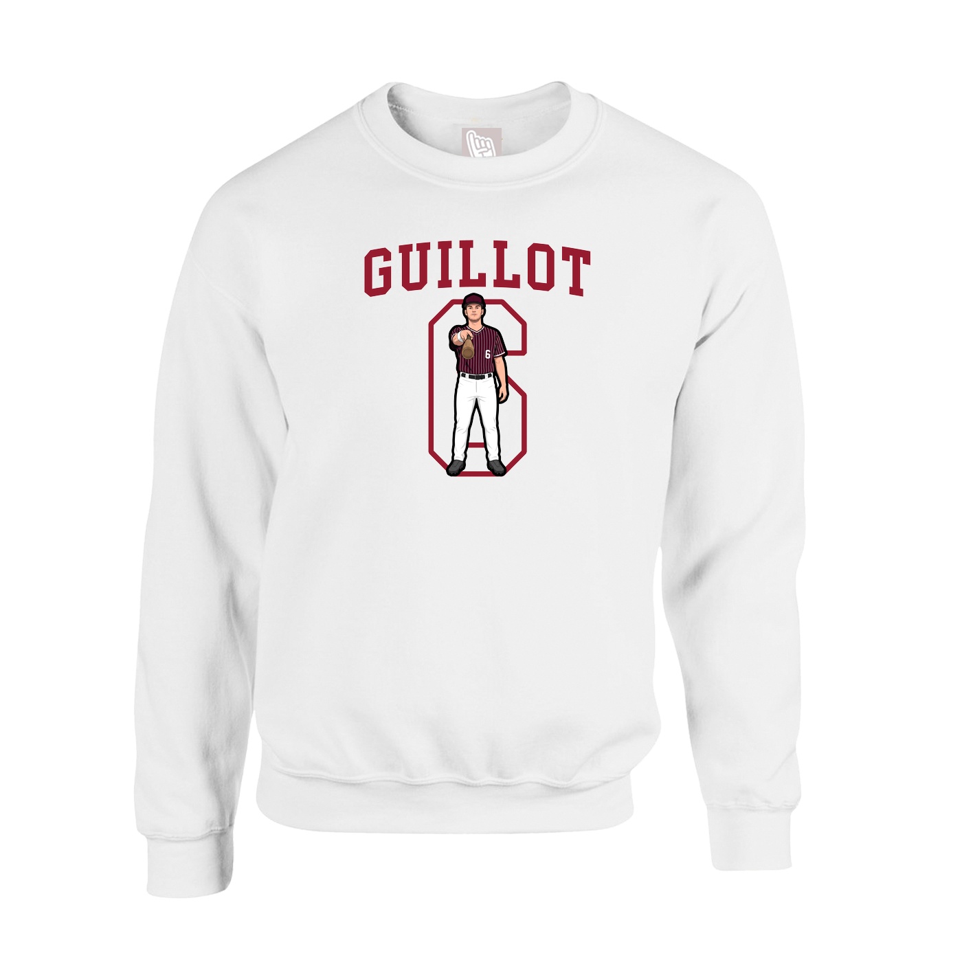 Fleece Crew — Shirsey in White